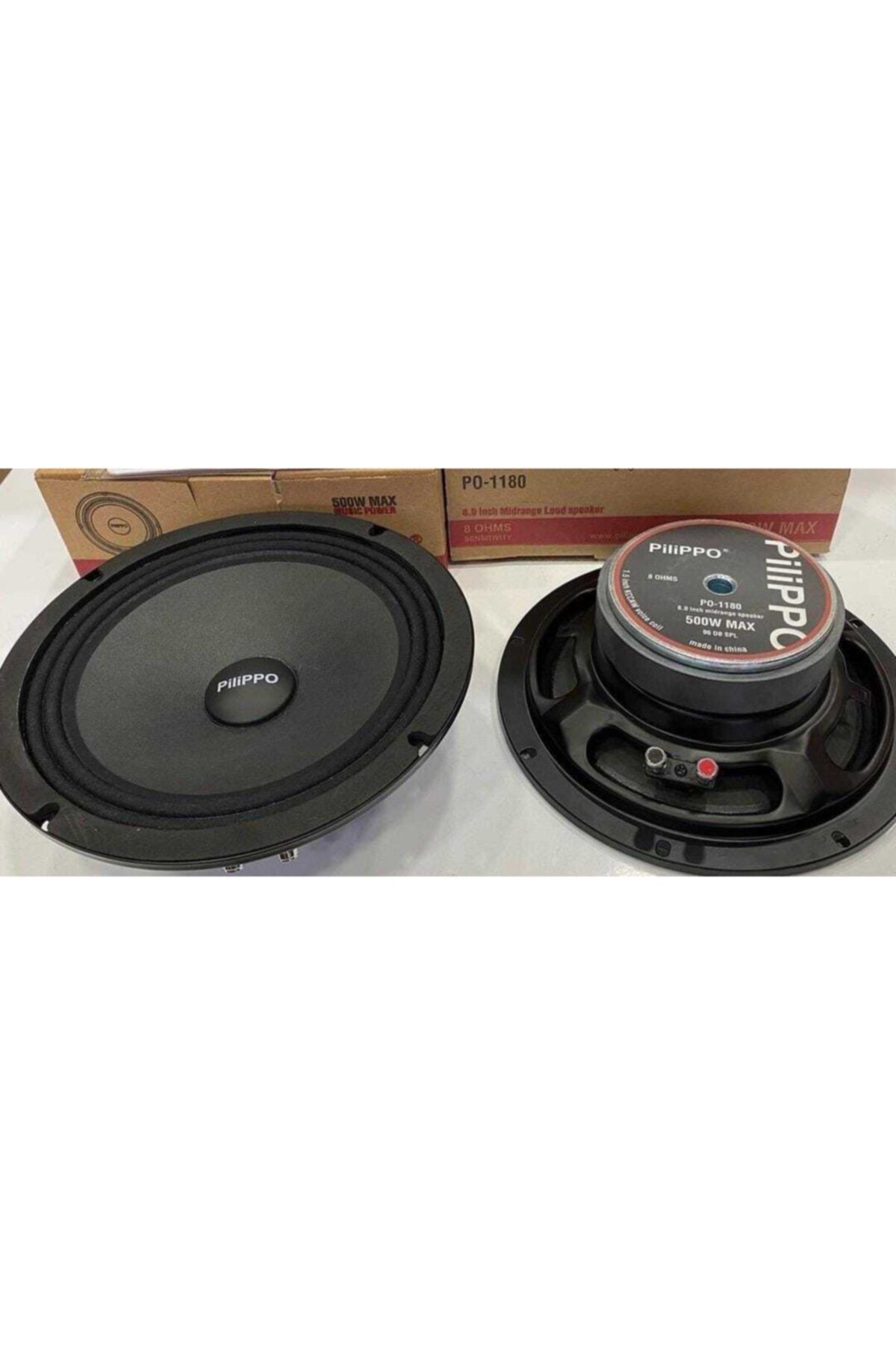 pilippo Po-1180 20cm 500 Watt 8ohms Midrange