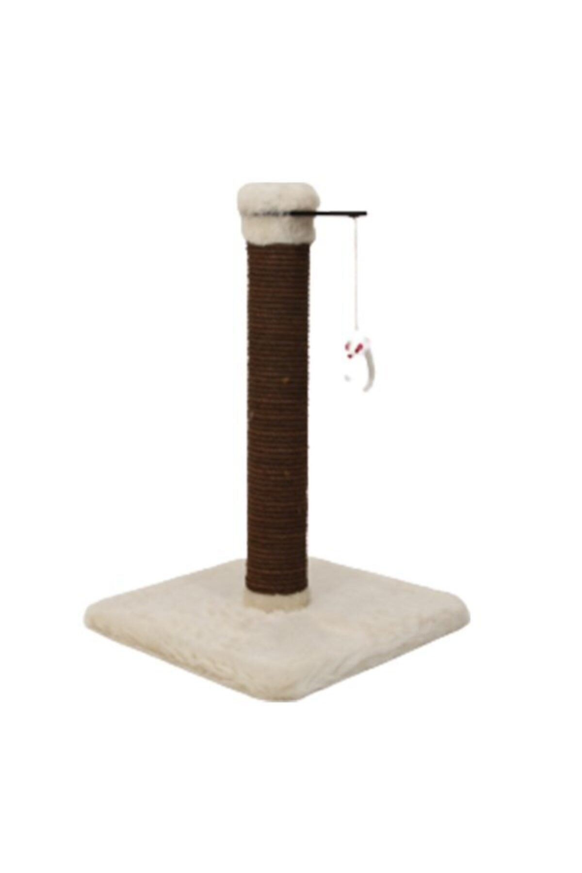 kralle Tırmalama Ve Ipli Oyuncak Krem 35x35x54
