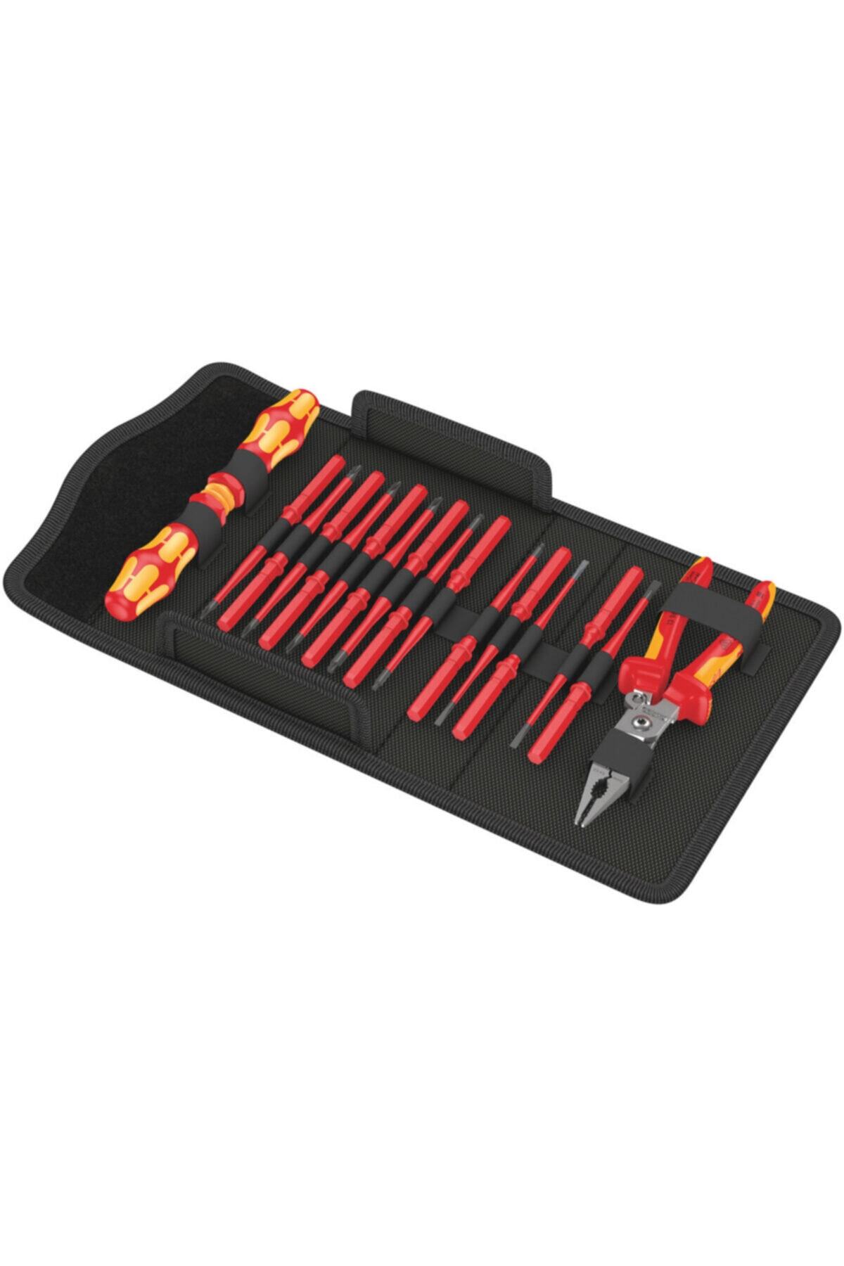 wera K.kompakt Vde Izoleli Knipex Pense Tornavida Set 05136027001