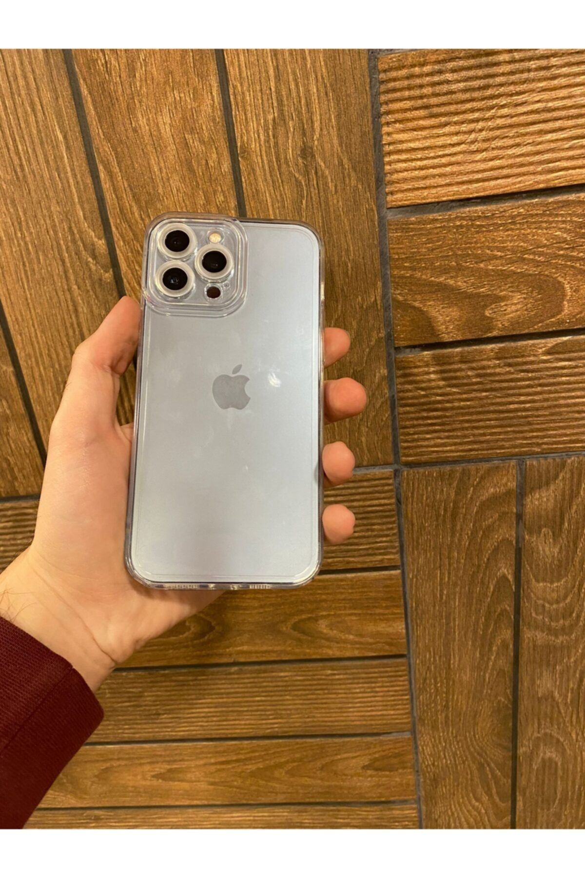 Mislina Iphone 13 Pro Max Kamera Korumalı Şeffaf A Kalite Kılıf