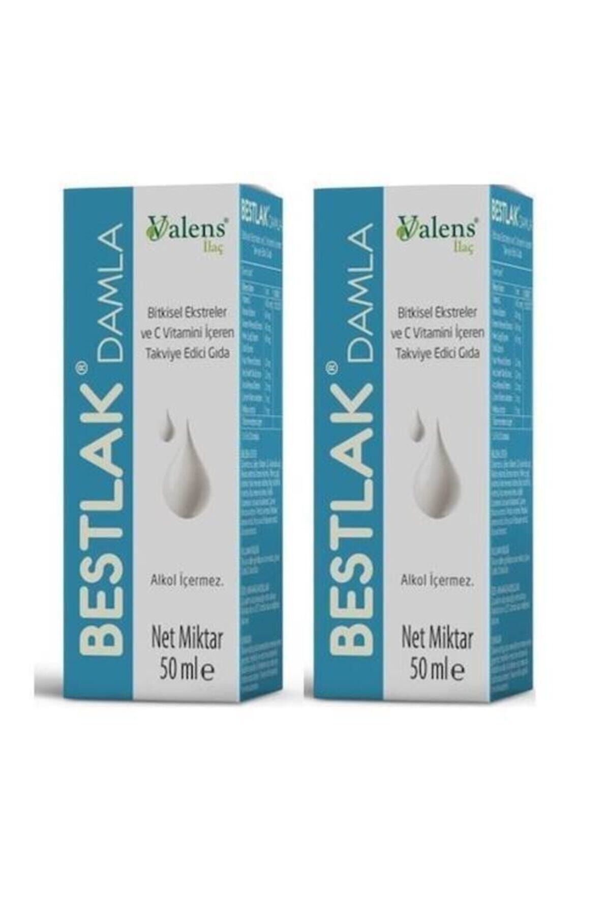 Valens Bestlak Bitkisel Ekstreler İçeren Takviye Edici Gıda 50 ml 2 Adet