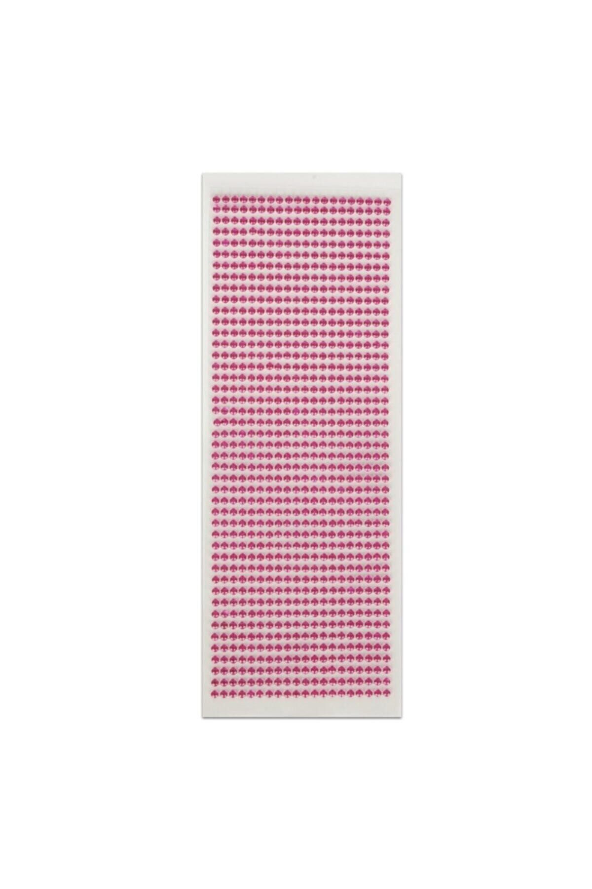 bimbambom Pembe Taş Sticker 900 Adet, Telefon Tablet Araba Süsleme Stickerı