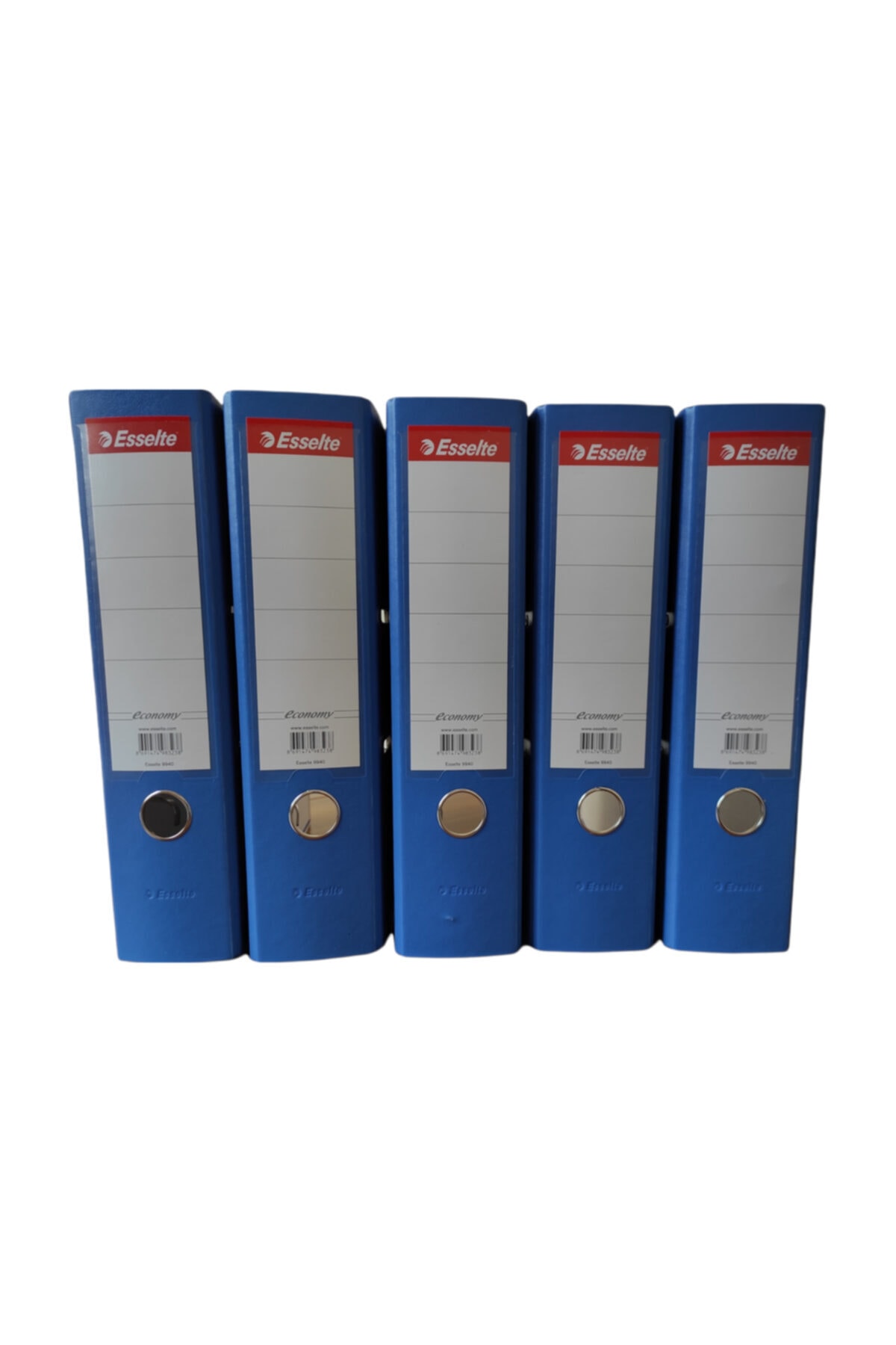 Esselte 9940 Plastik Geniş Klasör Mavi 5 Li Paket