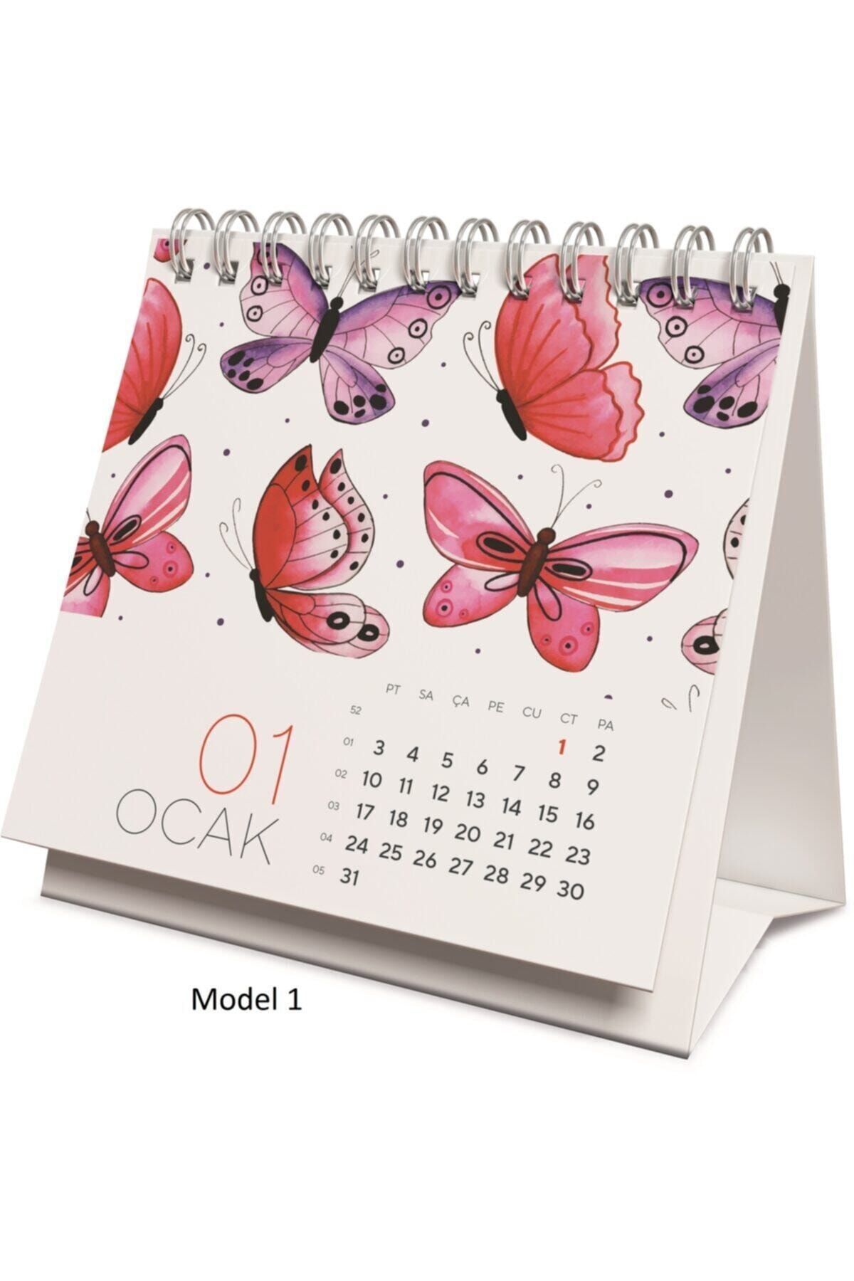Gıpta 2022 Yılı (14x14) Cm Sıvama Üçgen Masa Takvimi Model 1