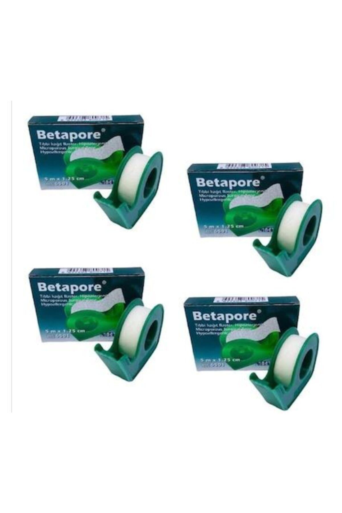 Betapore Hipoalerjenik Tıbbi Kağıt Flaster 5m X 1,25cm 4'lü
