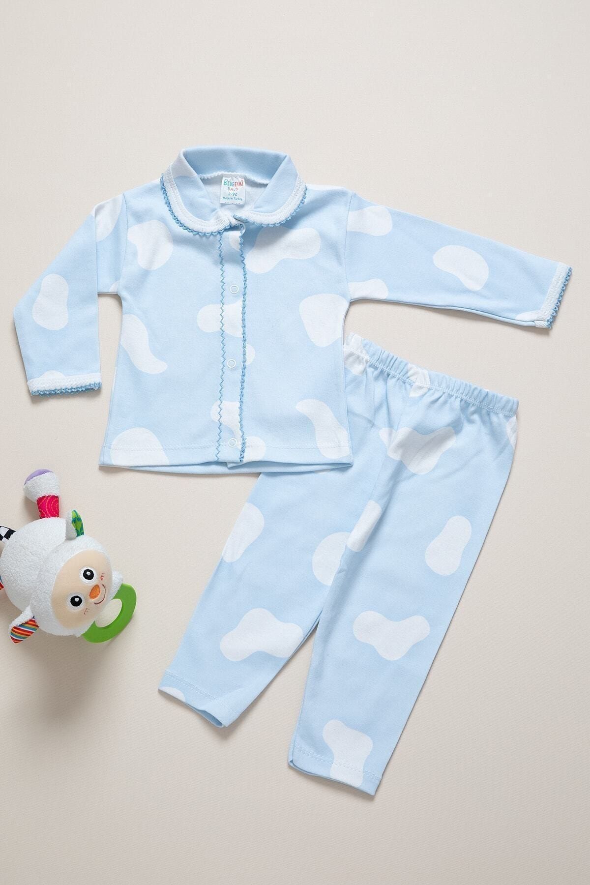 bebboo Dama Unisex Bebek Mavi Takım
