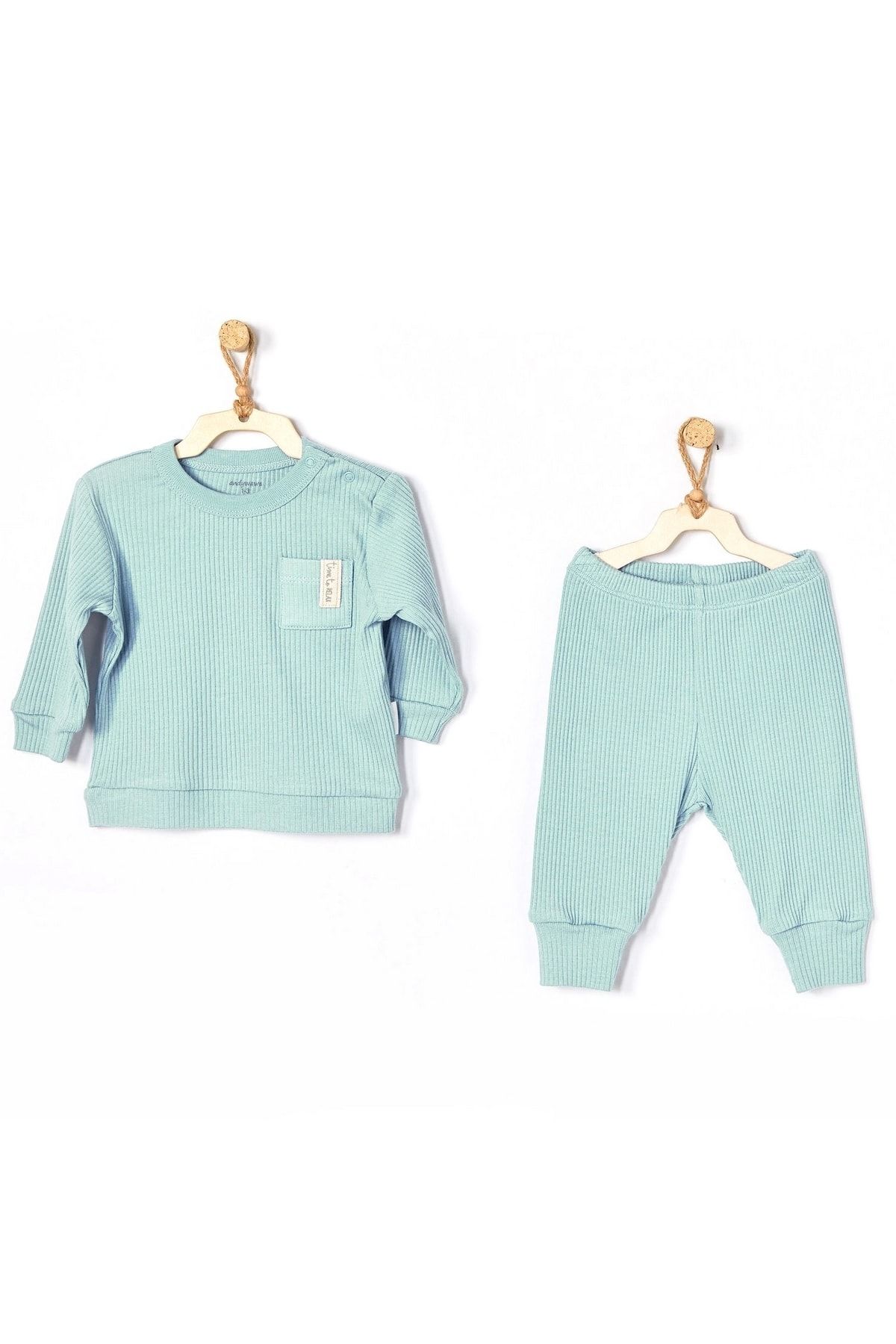 andywawa Bebek Takım 2 Pcs Set Modal Natura