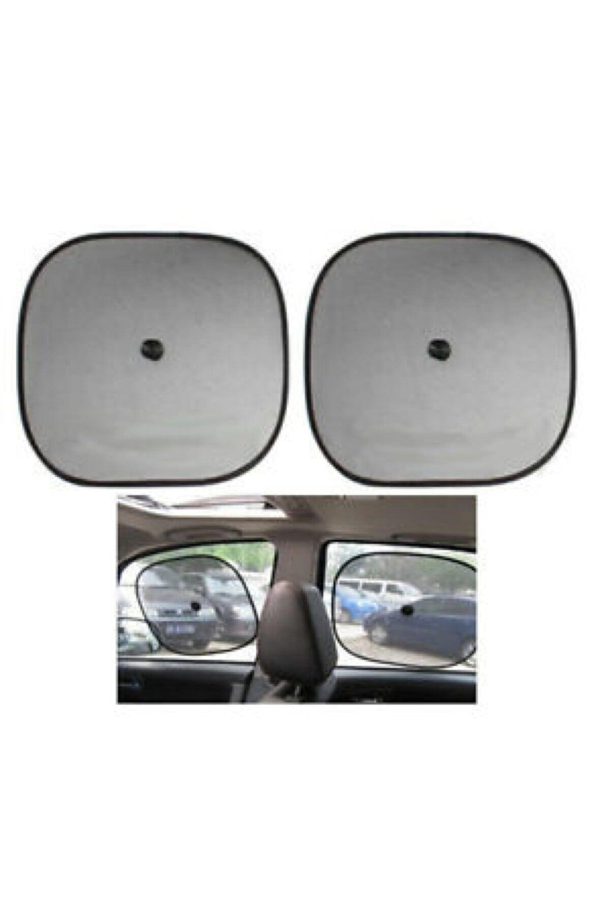 Skygo Tüm Araç Modellerine Uyumlu Araba Yan Cam Perde Güneşliği 2 Adet