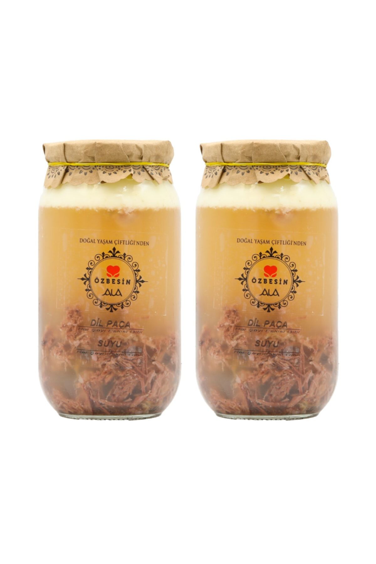 ÖZBESİN Dil Paça Çorbası Suyu 720 ml 2 Adet