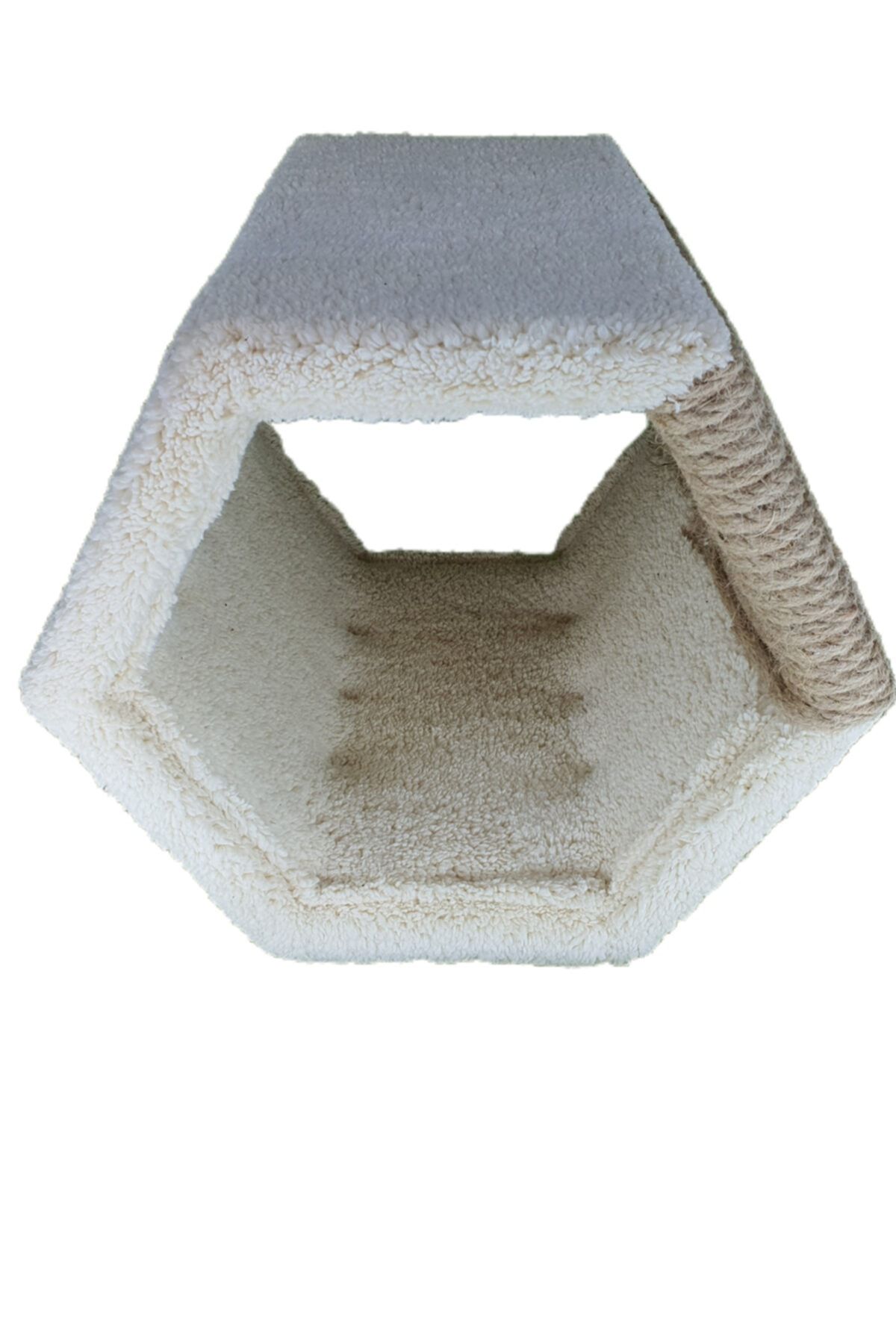 BOTAR Polar Hexagon Tırmalamalı Kedi Yatağı