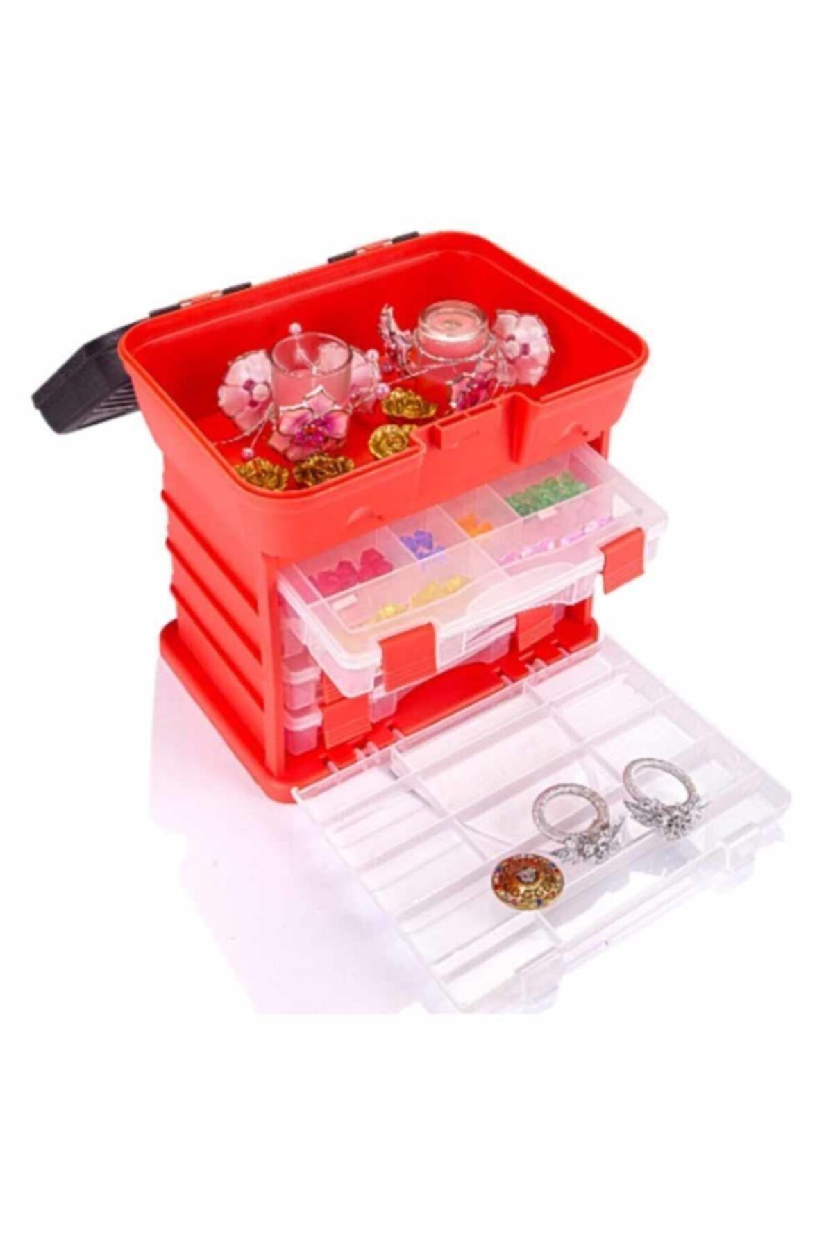 orhanucuzluk Hobi Kutusu Süper Bag Hobby Box Organizerli Takım Çantası Yavru Ağzı