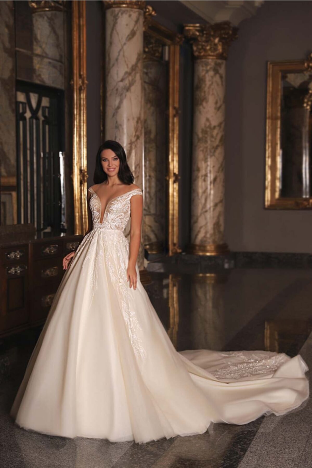 Wona concept Venice Model Gelinlik