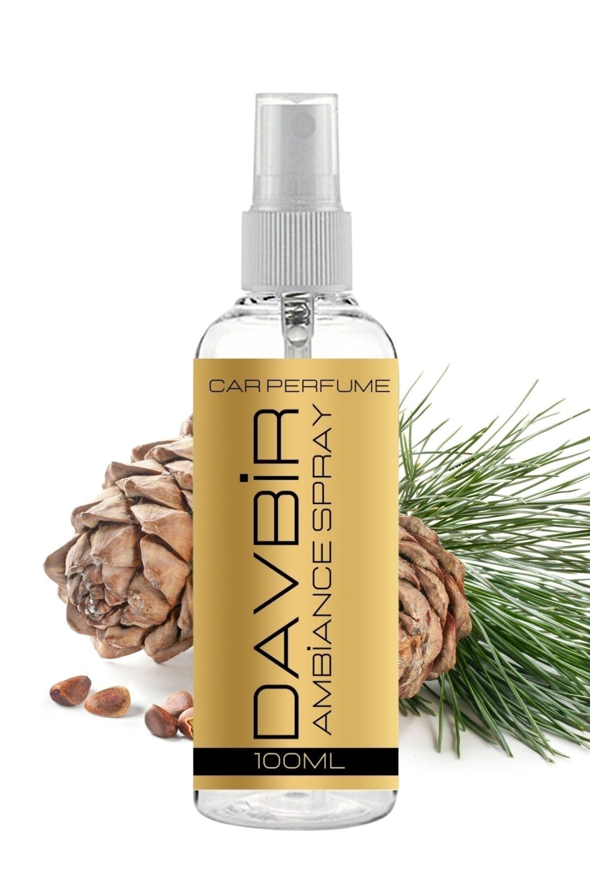Davbir Sedir Doğal Oda Ve Araba Kokusu Sprey Oto Parfüm, Güçlü Formül 100ml