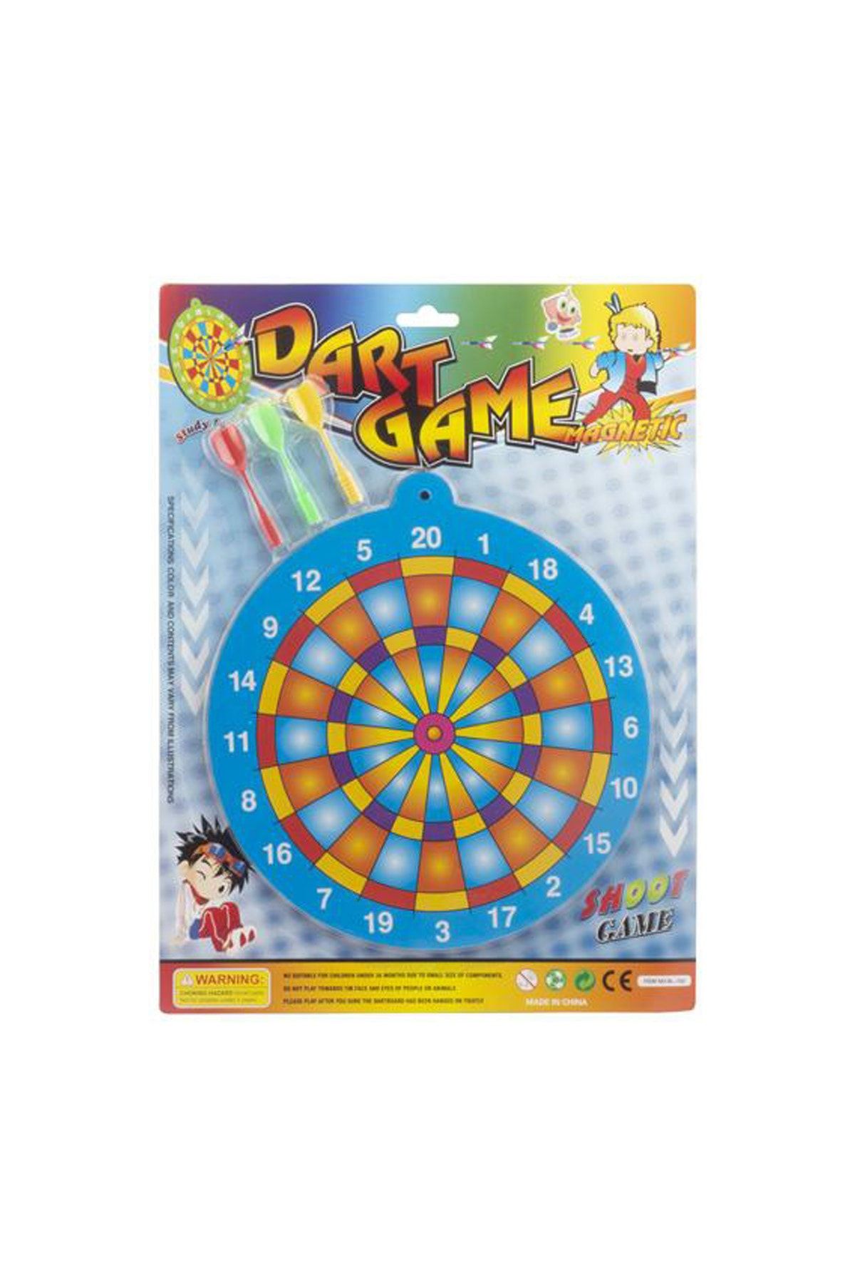 GREENDER Çocuklar Için Iğnesiz Manyetik Dart Oyun Seti