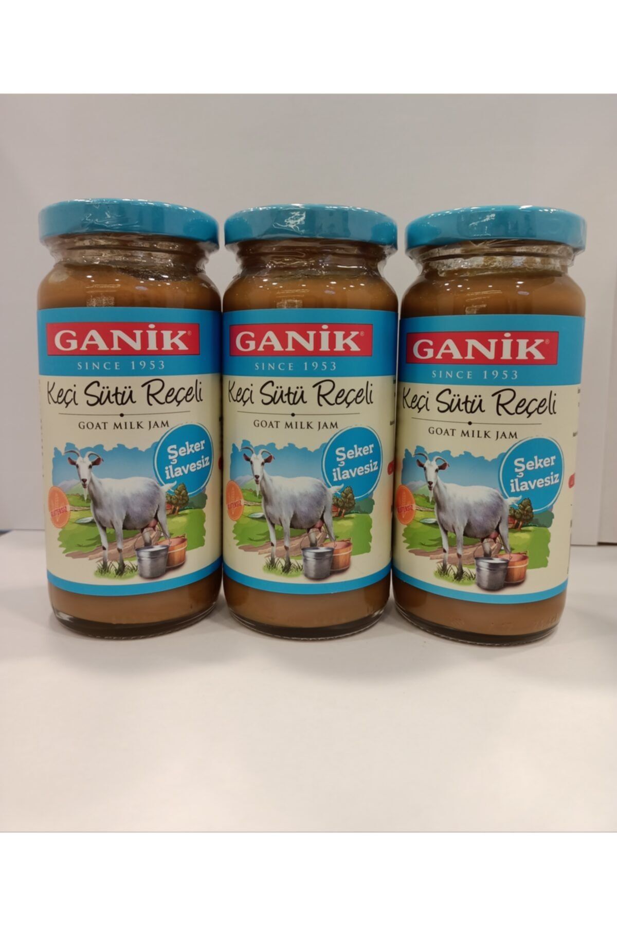 MARMARA ŞARKÜTERİ Ganik Keçi Sütü Reçeli Şekersiz 270gr 3adet