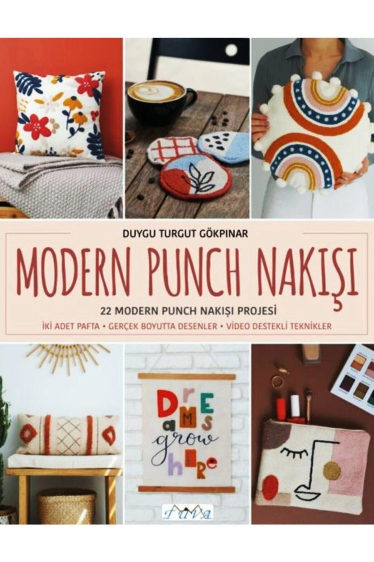 Tuva Tekstil Modern Punch Nakışı
