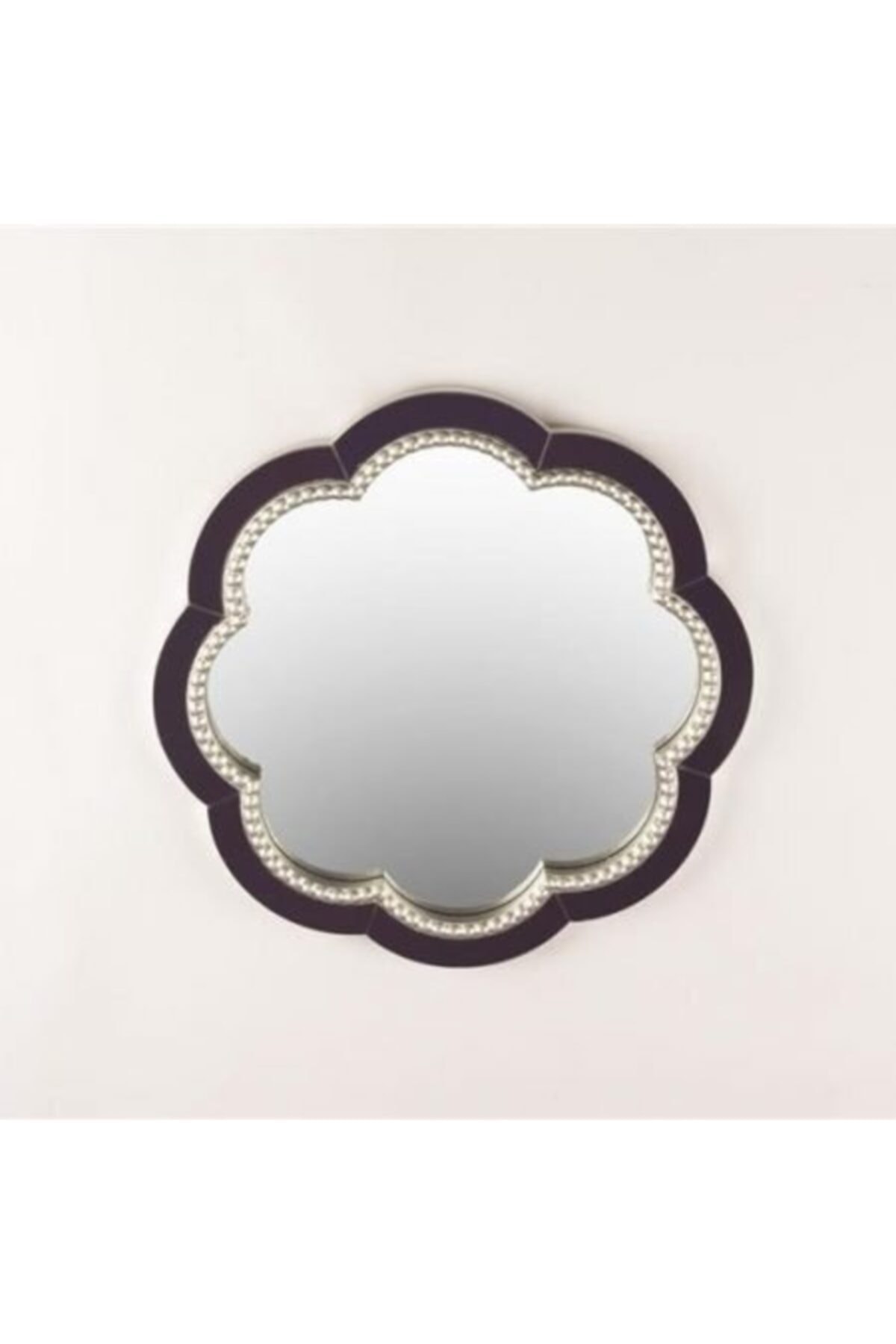 Mikasa Moor Mor Çerçeveli Çiçek Ayna 37 Cm
