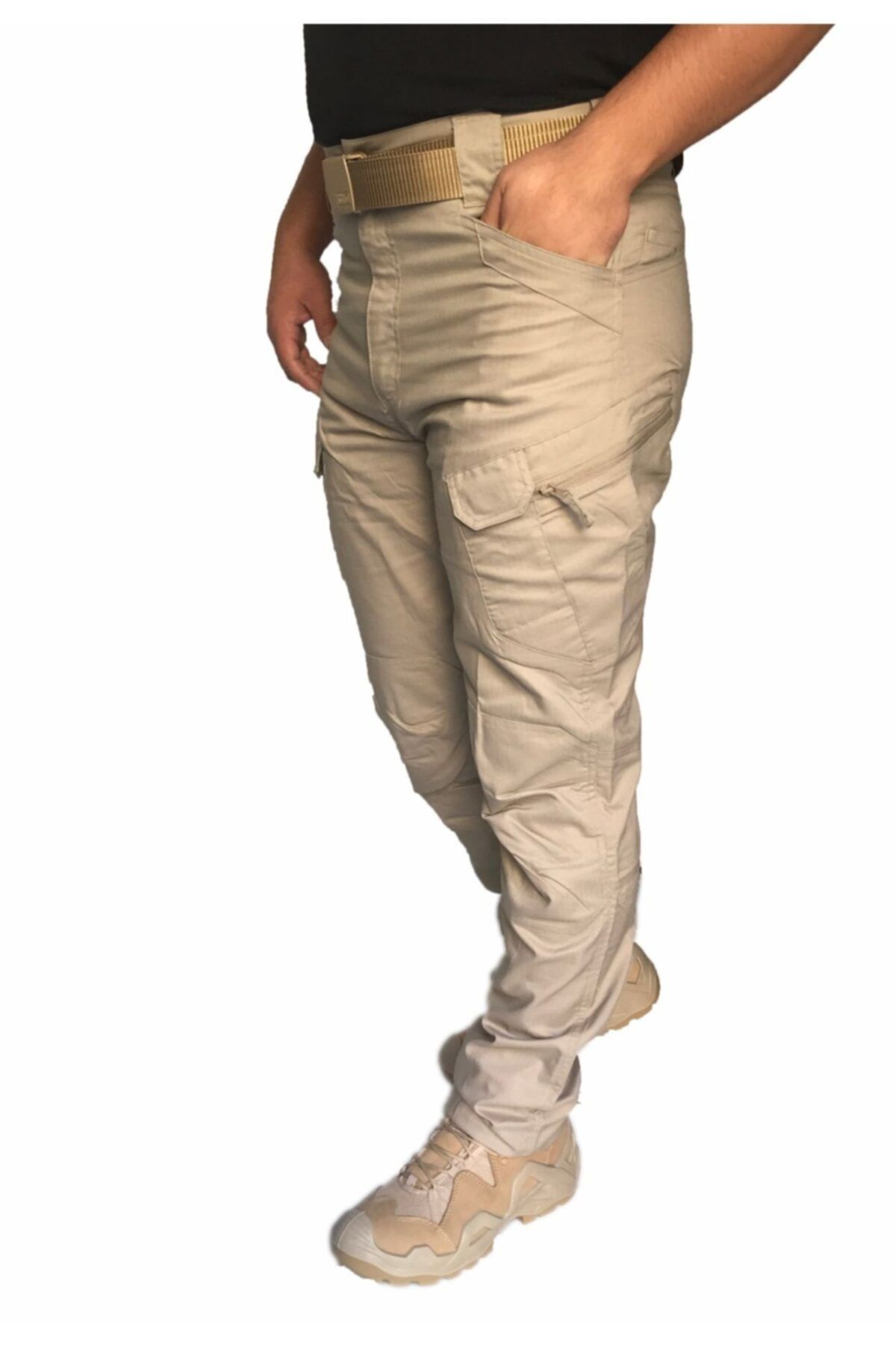 5.11 Model Taktik Unisex Bej Modeli Outdoor Taclite Pro Ripstop Pantolon