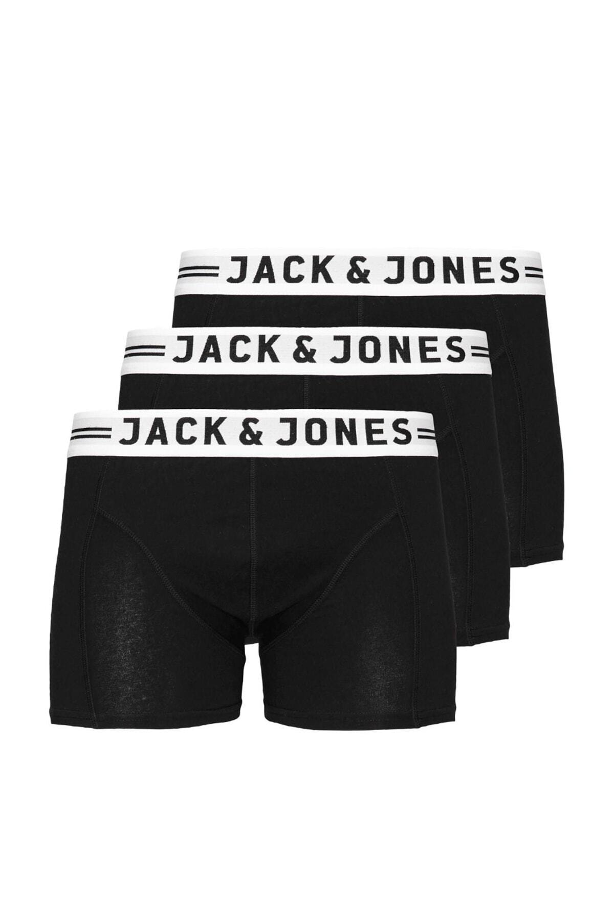 Jack & Jones Jack Jones Sense 3 Lü Paket Erkek Boxer 12081832