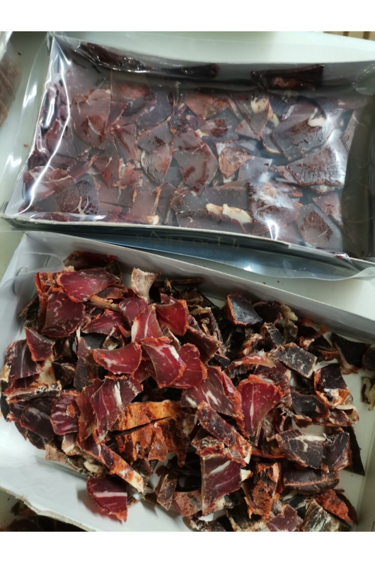 BABA&OĞUL Yemeklik Pastırma (kırıntı )vakumlu 500gr