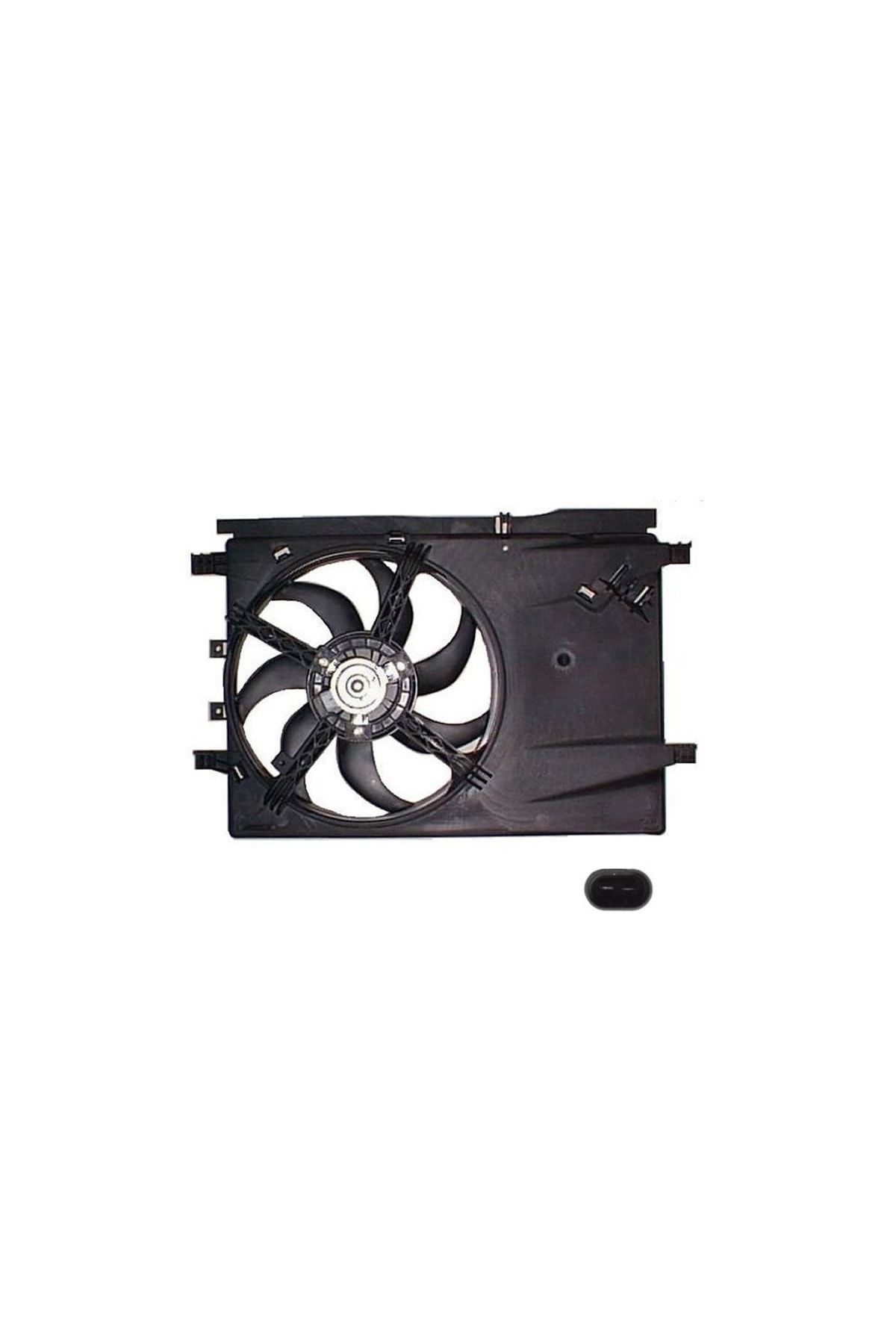 ORPA OTOMOTİV Radyatör Fan Motor Ve Davlumbazı Komple Corsa D 1.2 1.4 2 Fişli -seger-