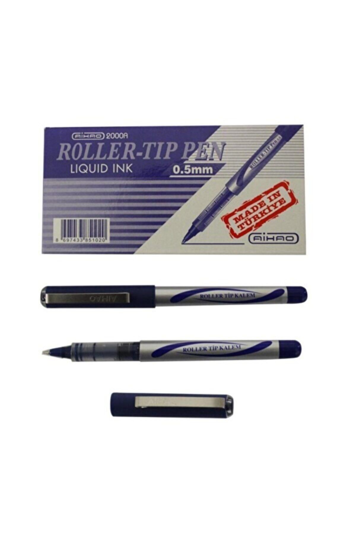 Aihao Aıhao Roller Mavi Pilot Kalem 12 Ad.