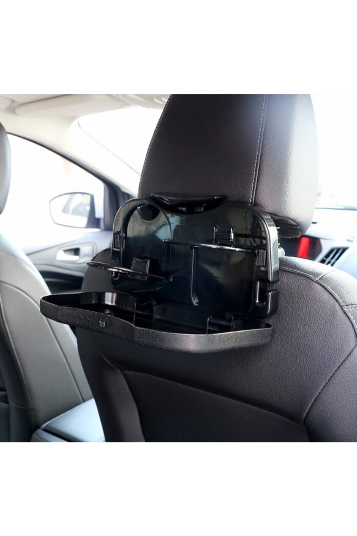 touchhouse Oto Araç Araba Koltuğu Arkası Katlanabilir Portatif Tepsi