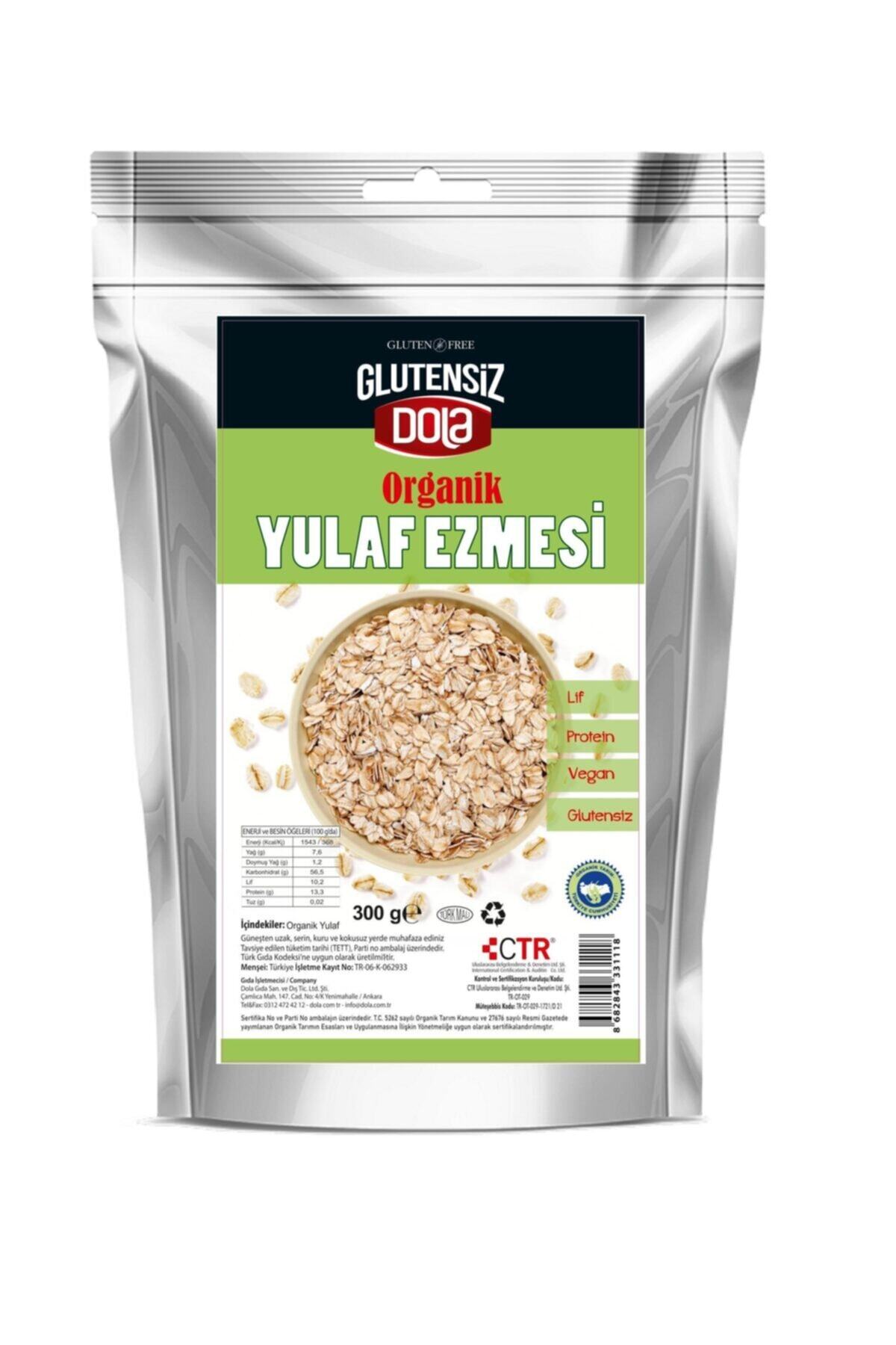Dola Organik Glutensiz Yulaf Ezmesi 300 Gr.
