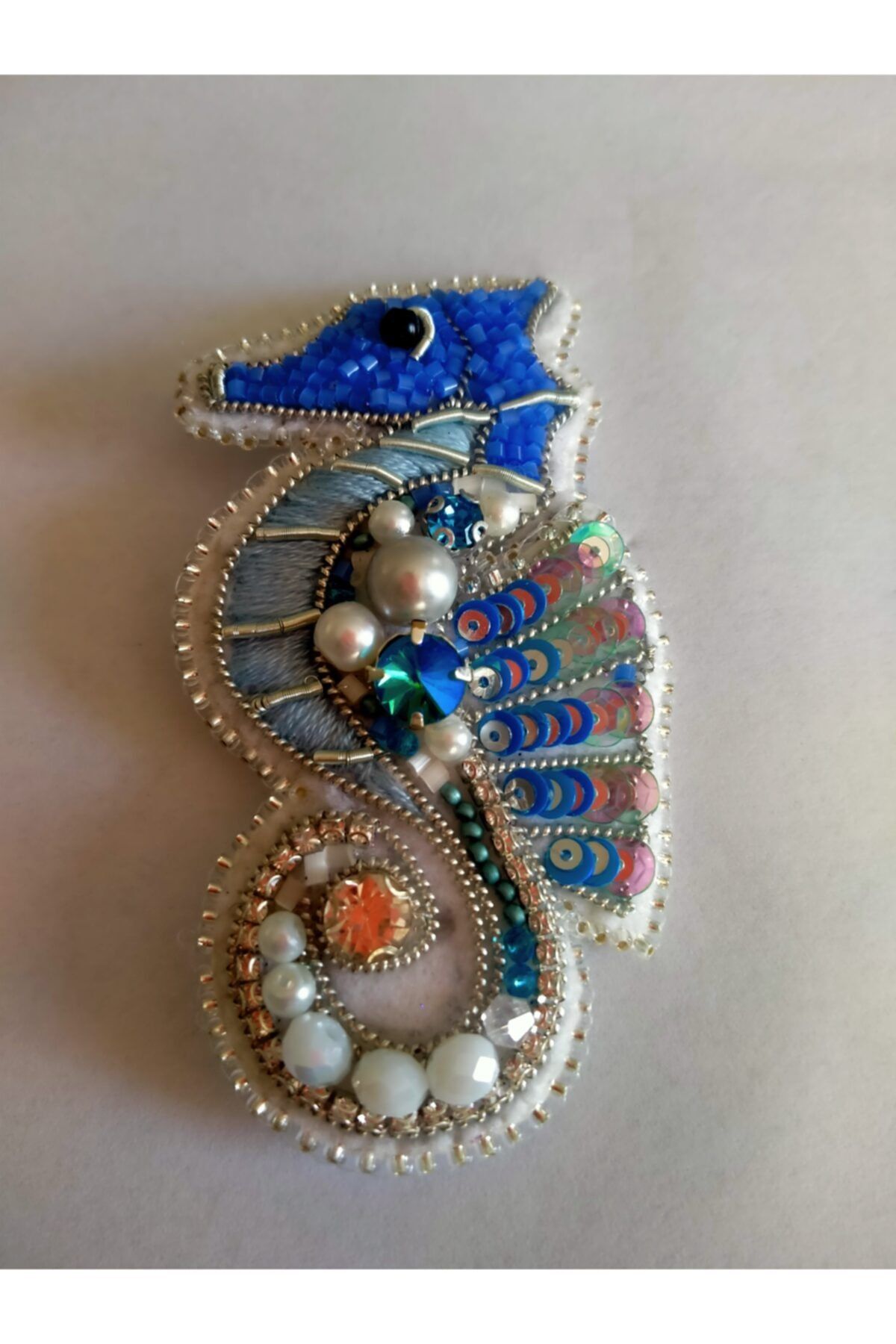 reyhan accessory Deniz Atı Broş