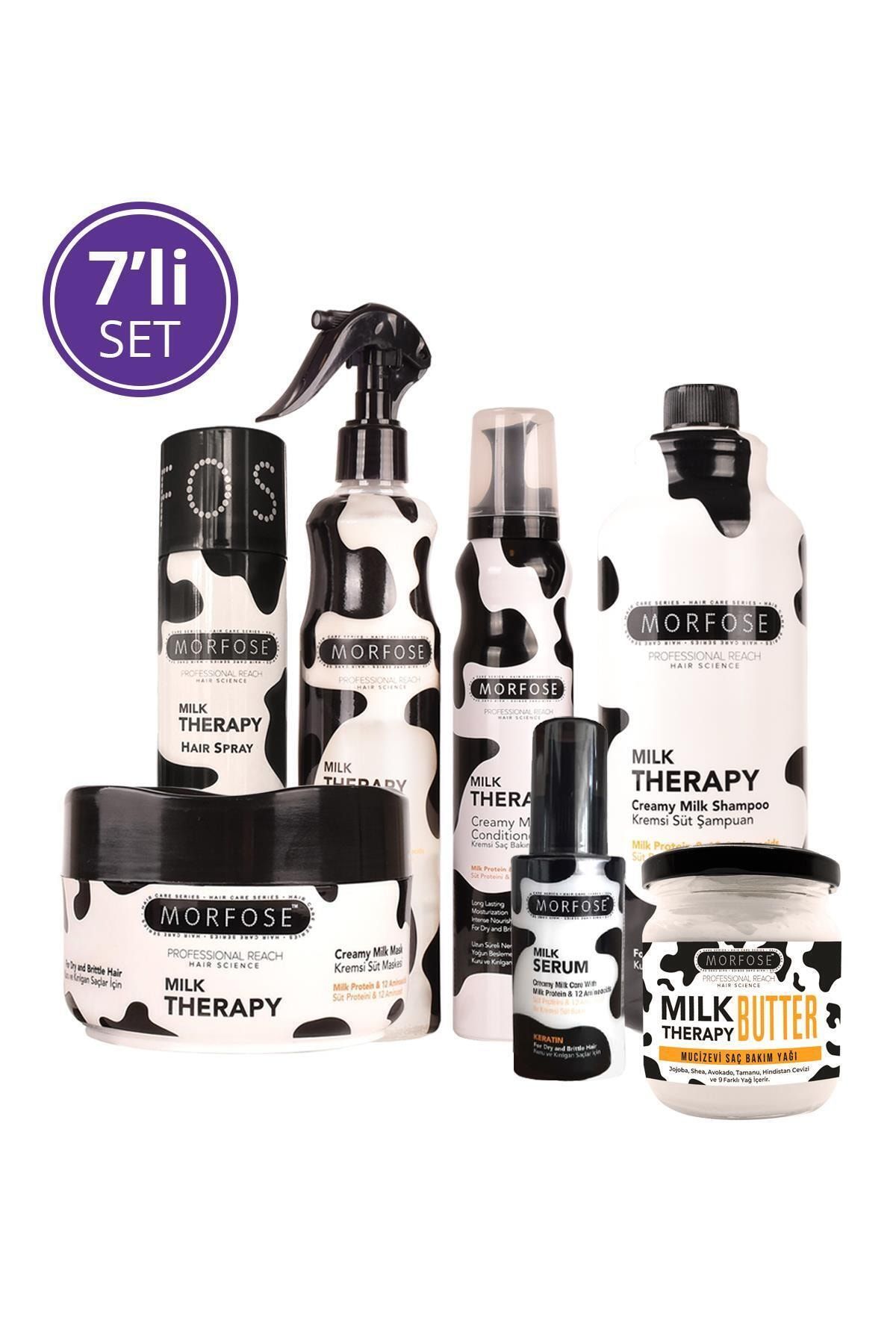 Morfose Milk Therapy 7'li Saç Bakım Seti