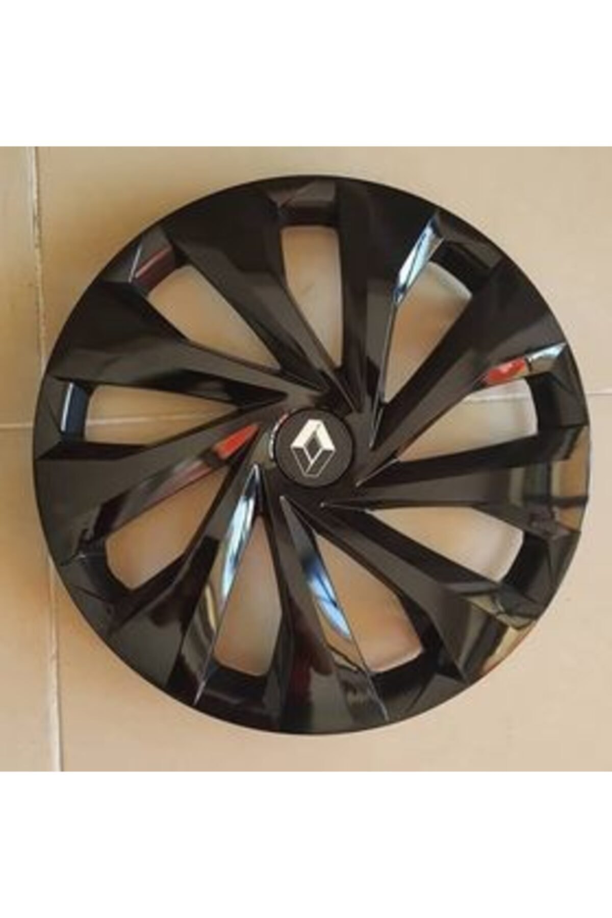 Avsaroto Kırılmaz Renault Clio 4 15''inç Piano Black Parlak Siyah Jant Kapağı