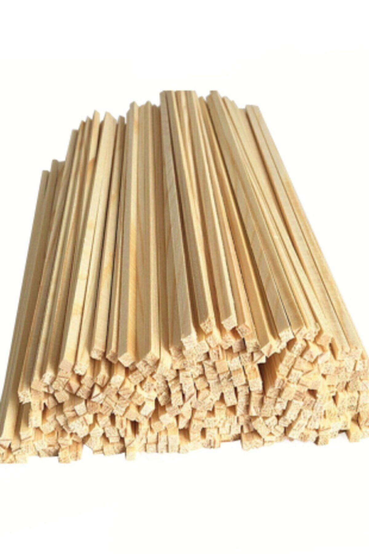 ayfiwood 1x1x50 Cm. Çıta Sarı Çam Ağacı Çıtası 10 Adet A1x1