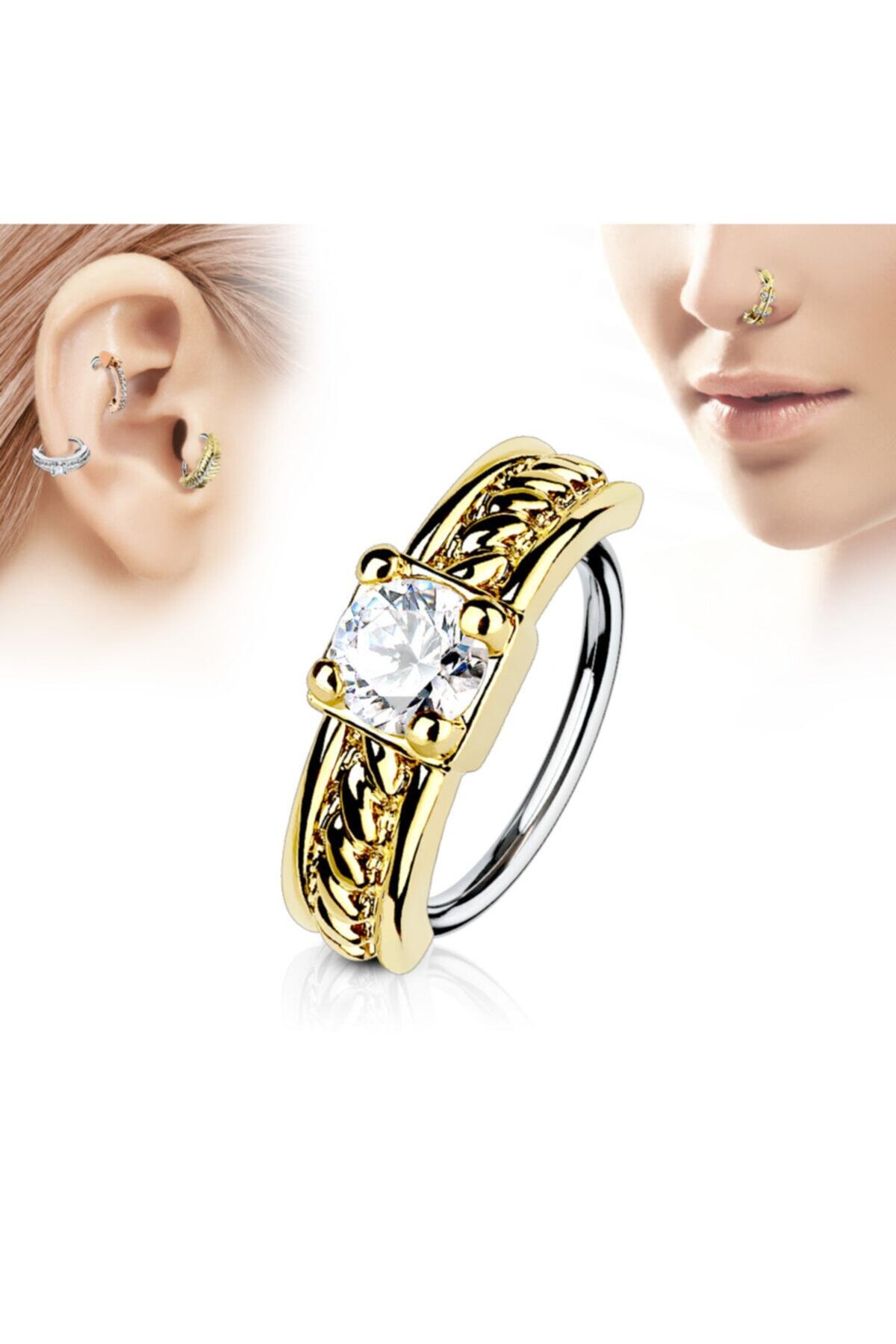 FLAMBOYANT PIERCING Titanyum Burun,kulak, Helıx, Tragus, Kıkırdak Piercing