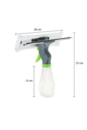 Pratik Deterjan Hazneli Sprey Camsil Kolay Kullanım Cam Silme Aparatı Image 0