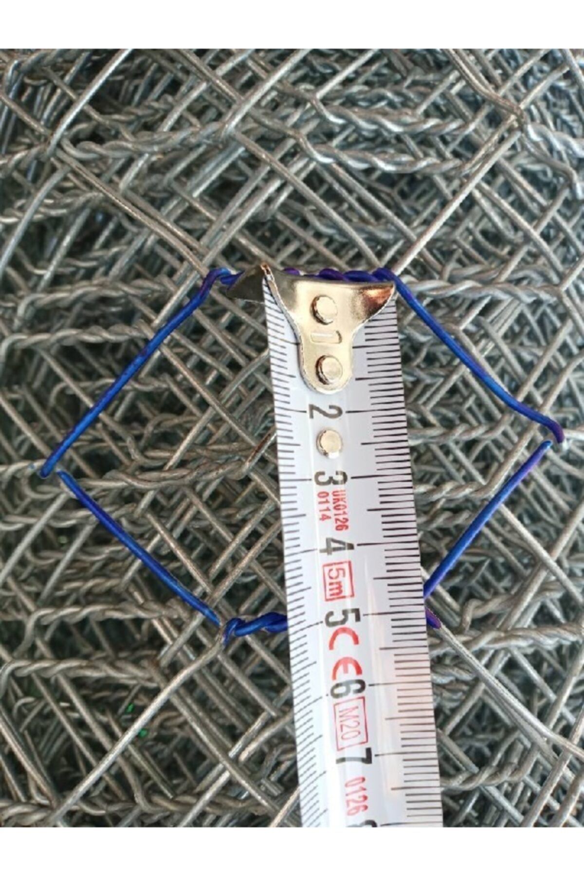 DRL HIRDAVAT Bahçe Çit Teli 120 Cm X 20 Mt - 1,6 Mm Kalınlık 5x5 Dar Göz