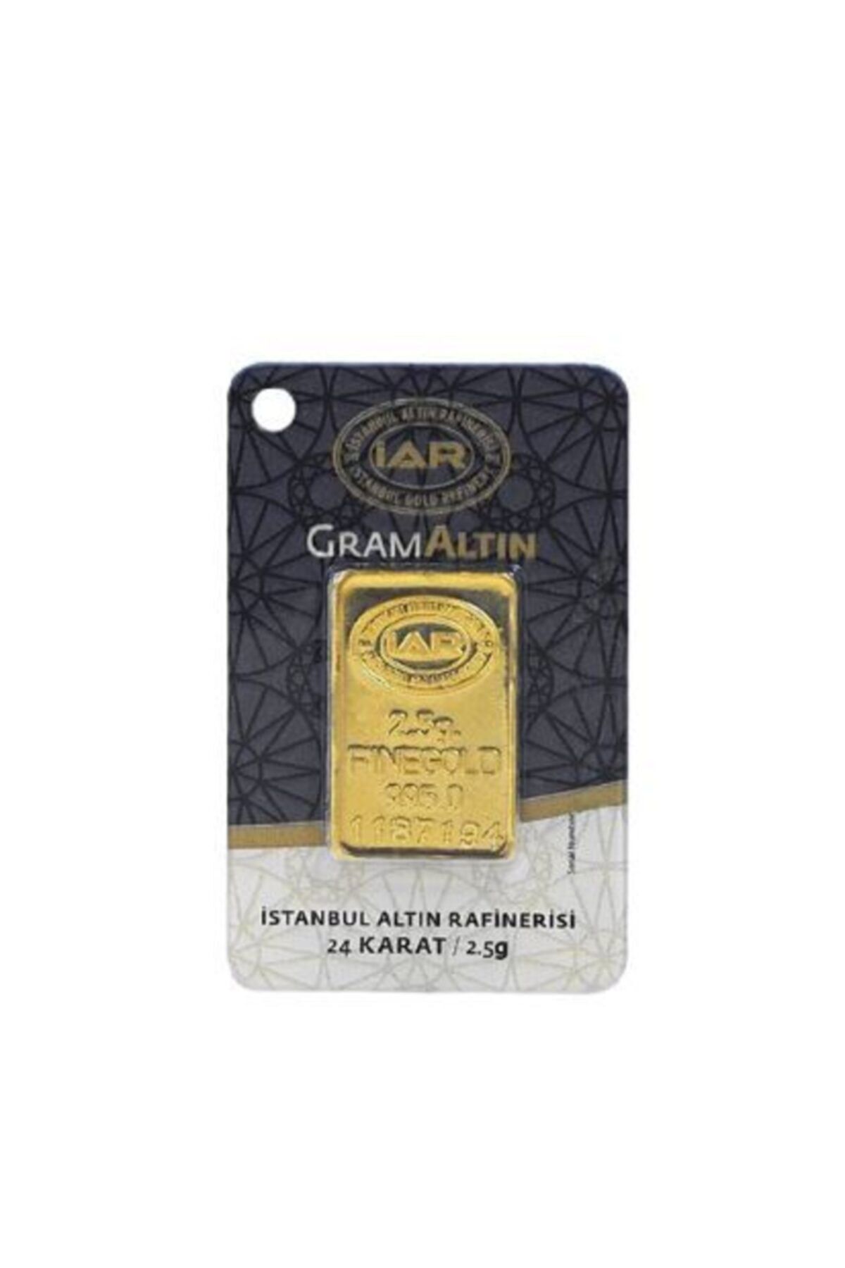 Uygun 2,5 Gram Altın 24 Ayar (iar 2,5 Gr) + 0,11 Gr Şans Altını
