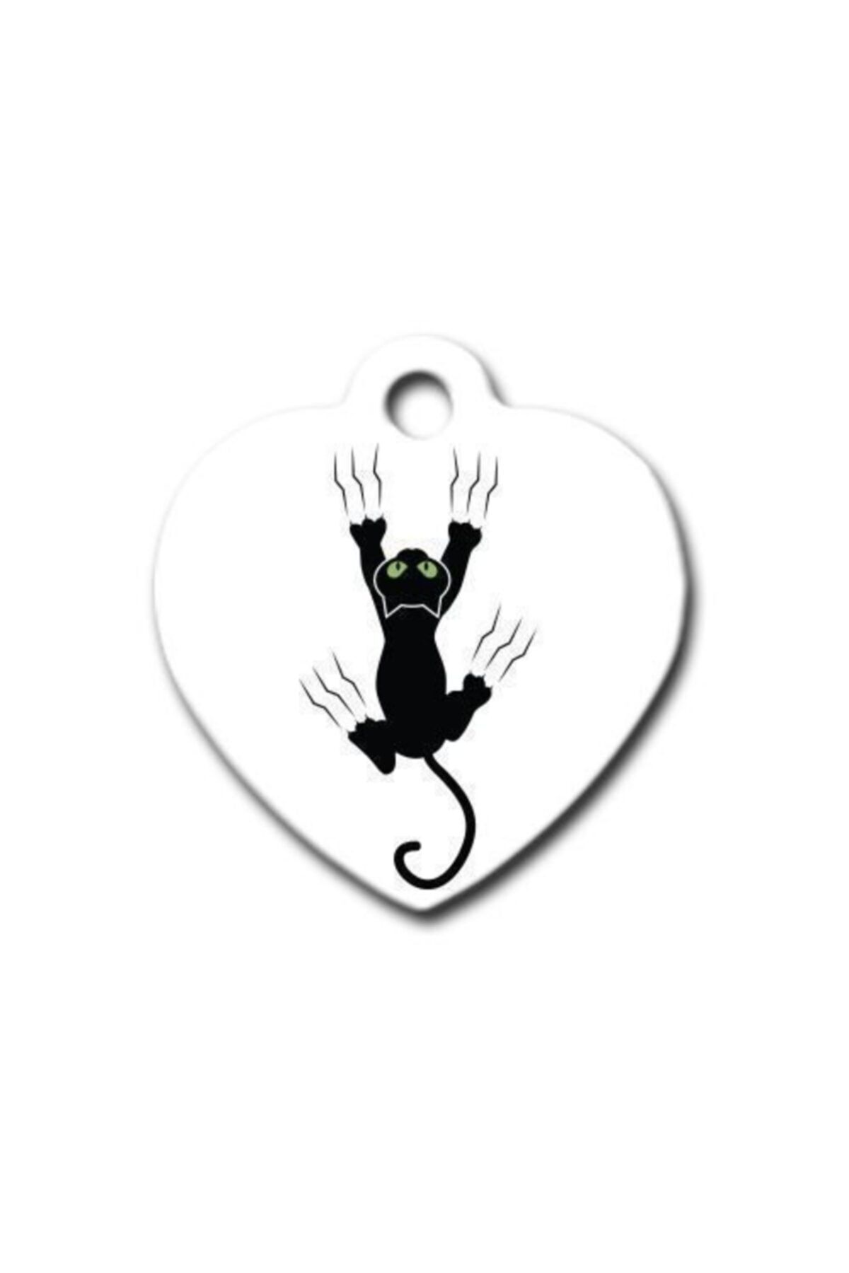 altın pati Tirmanan Kedi Kalp Kedi Köpek Künyesi