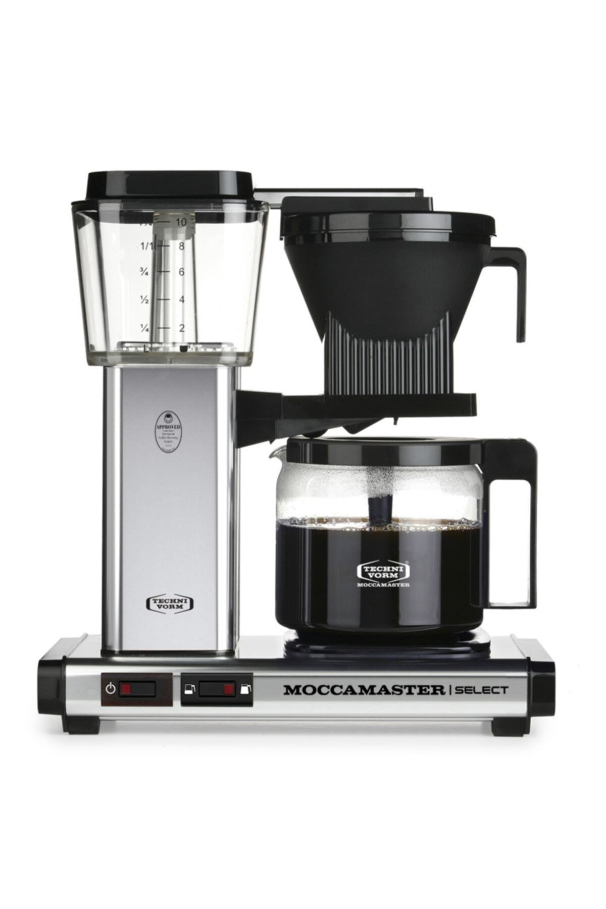 Moccamaster Select Filtre Kahve Makinesi Parlak Gümüş 06.mocselectm