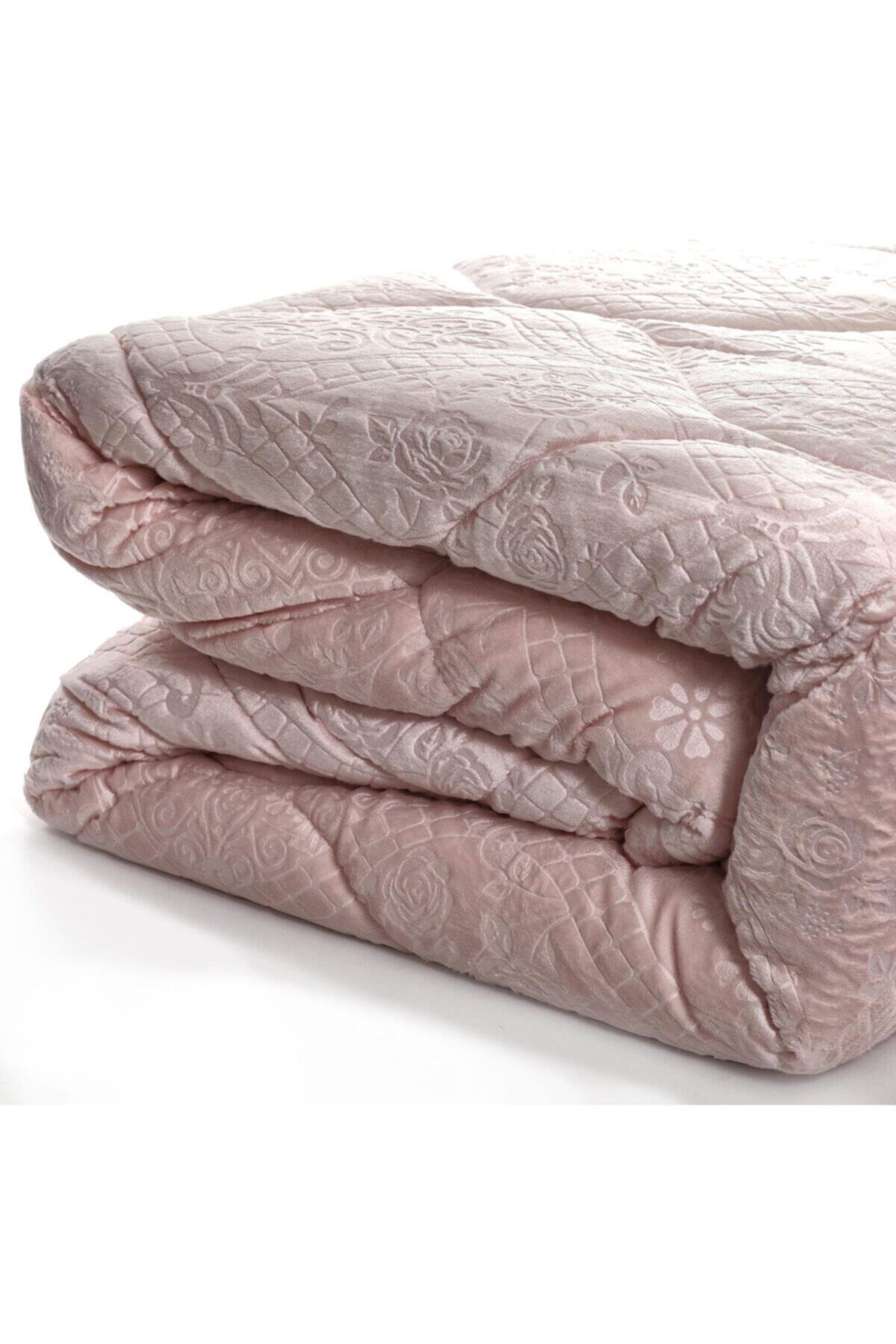 Merinos Fashion Micro Yorgan Pudra Çift Kişilik