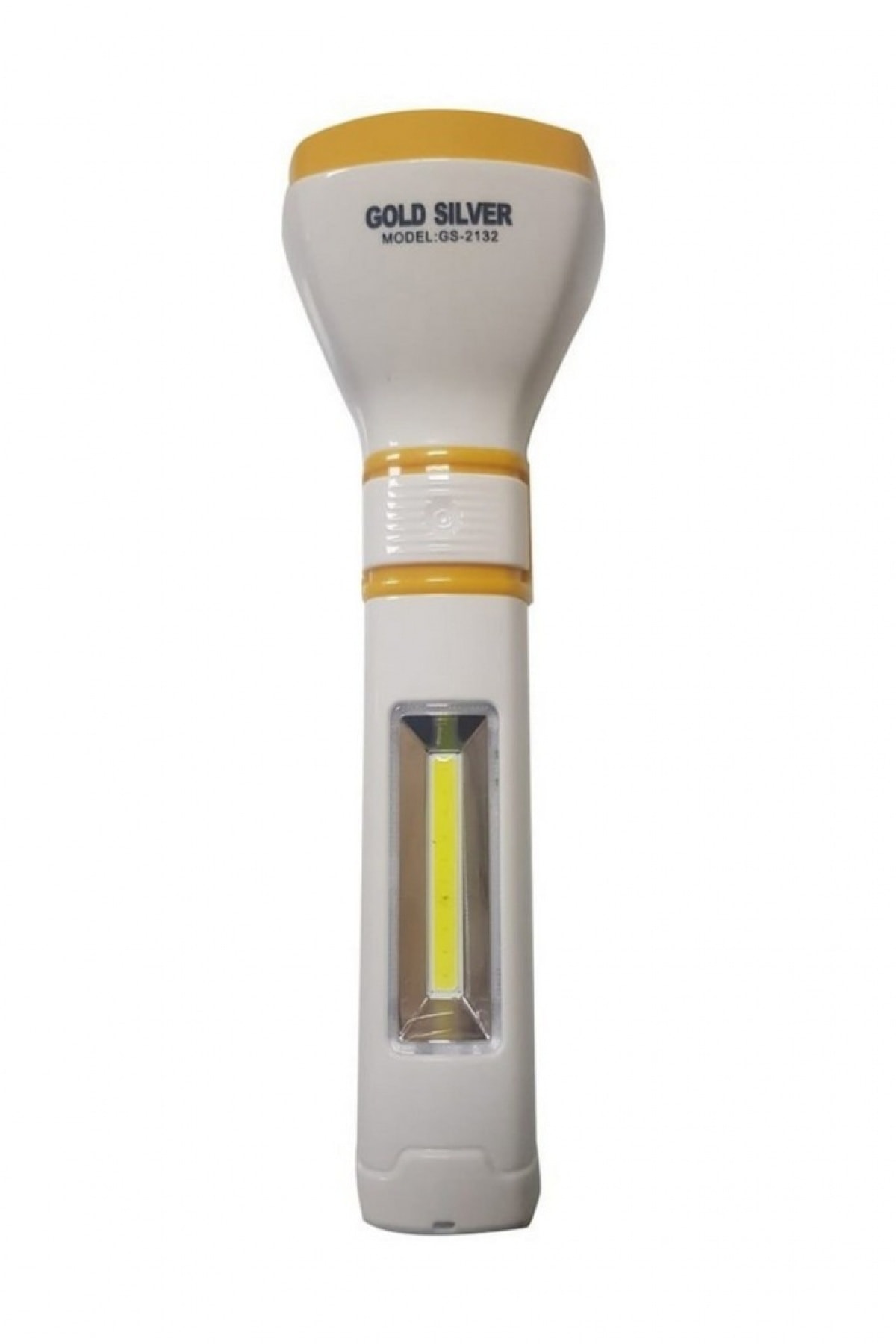 DREAM VEGA Gold Sılver Gs-2132 3 Watt + 2 Watt Cob Led'li Şarjlı El Feneri