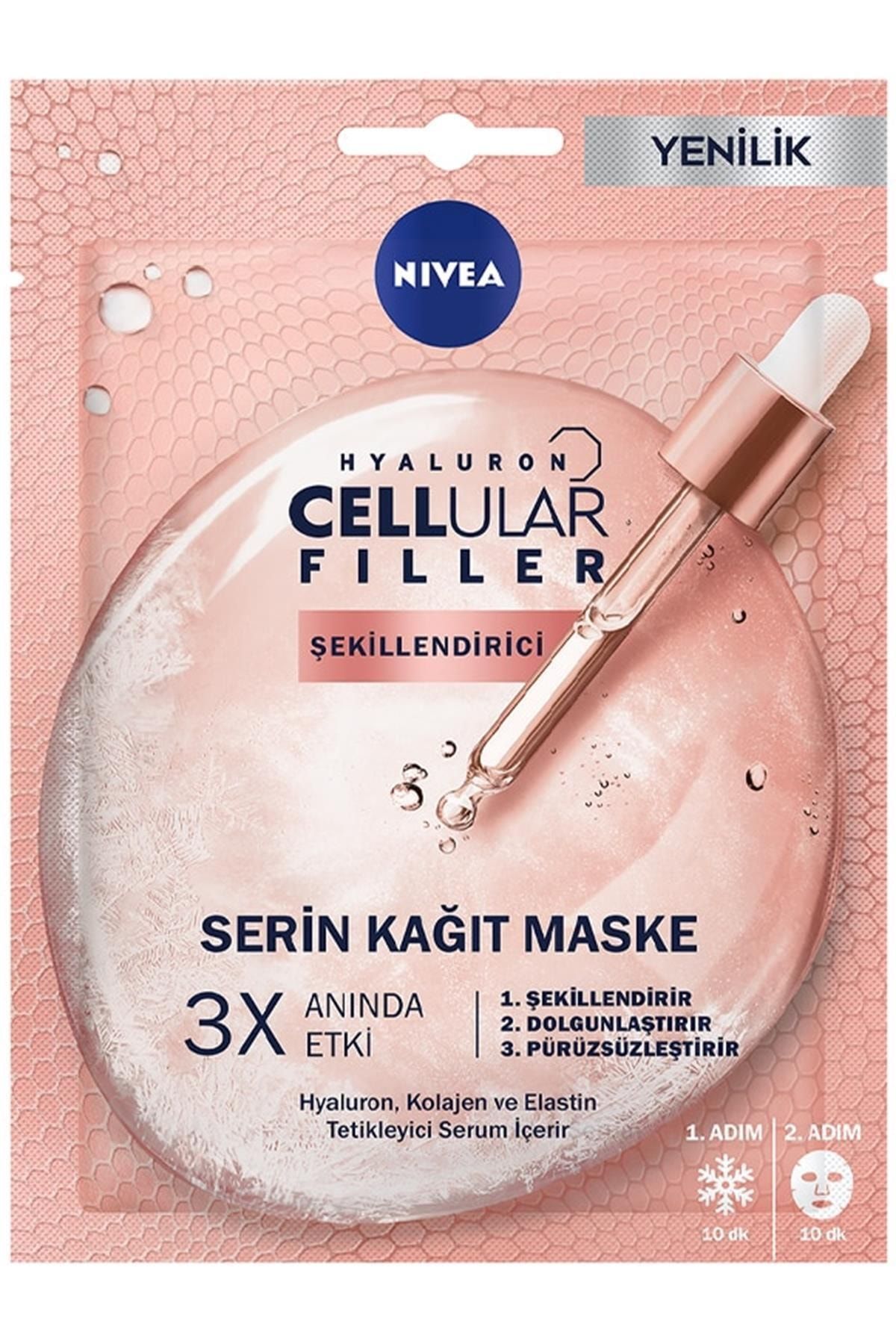 Nivea Marka: Cellular Filler Şekillendirici Serin Kağıt Maske Kategori: Yüz Maskesi