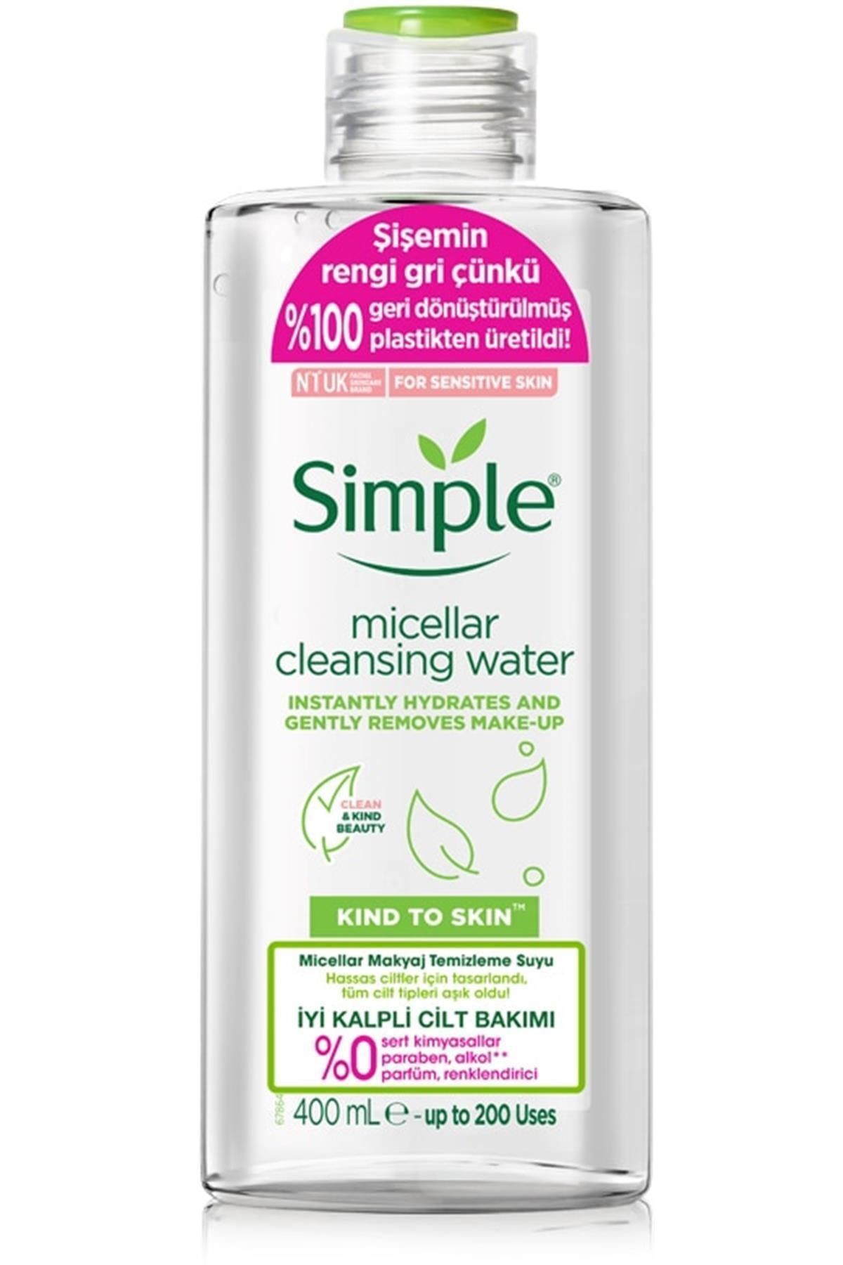 Simple Micellar Makyaj Temizleme Suyu 400 ml