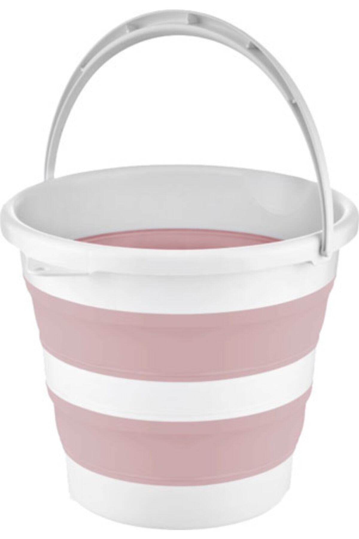 Ural Store Katlanabilir Su Kovası 12 Lt Pembe