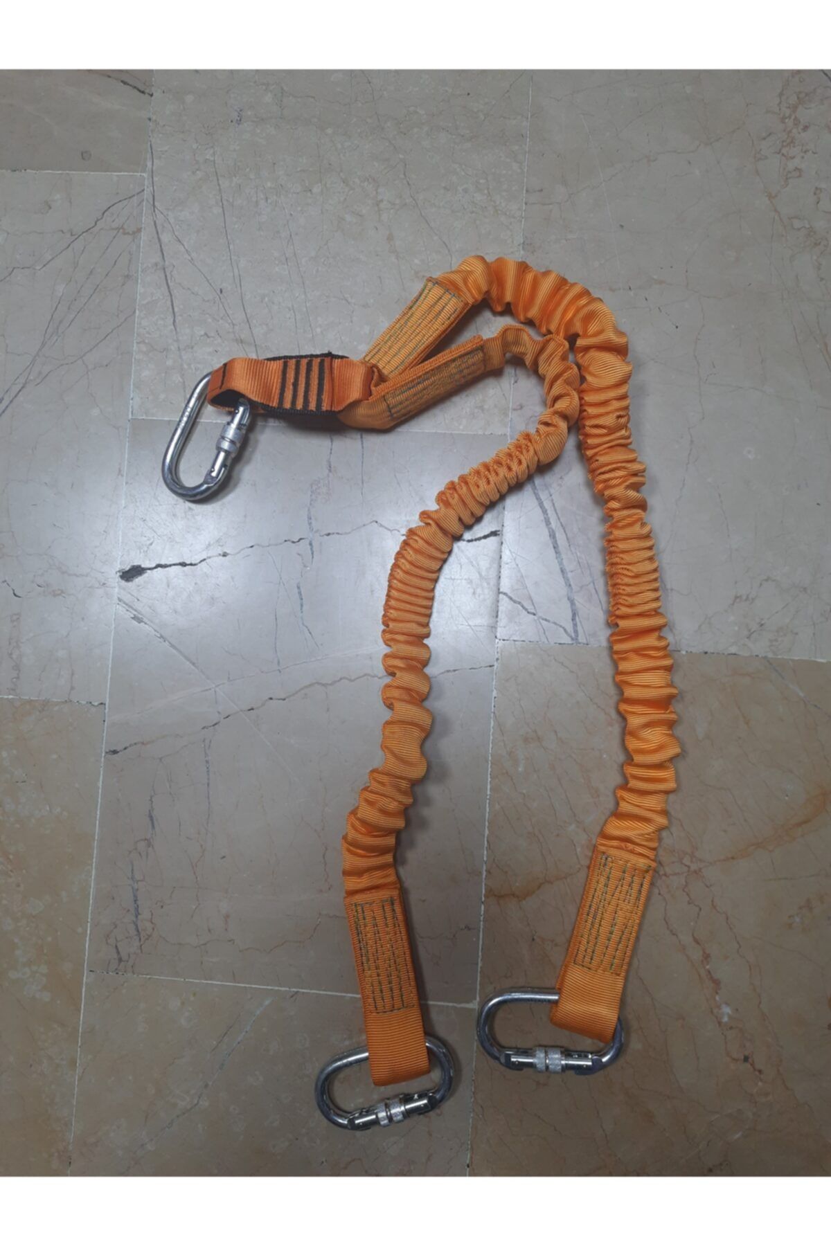 KAYA SAFETY Çift Kol Şok Emicili Elastik Lanyard El-3 K2/k2/k2