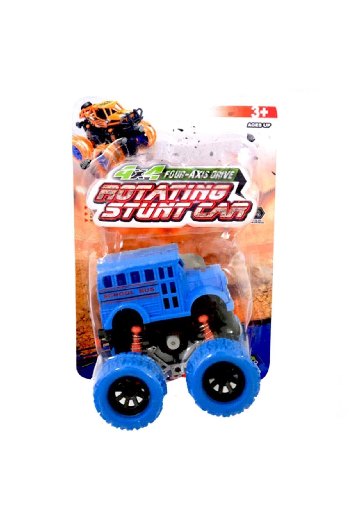 CanEm : Rotating Stunt Kırılmaz 4x4 Sürtmeli Okul Otobüsü