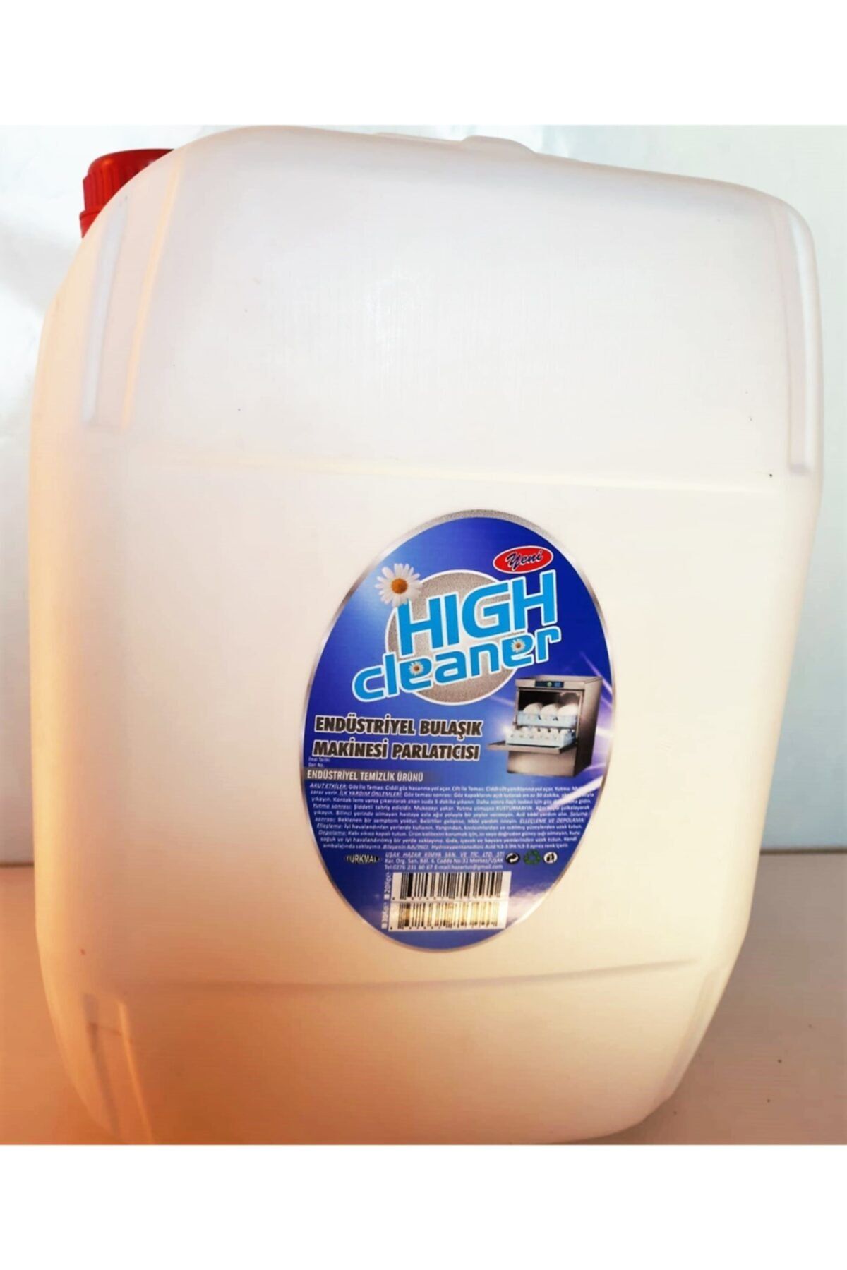 HİGH CLEANER Endüstriyel Bulaşık Makinası Parlatıcısı 20 Kg