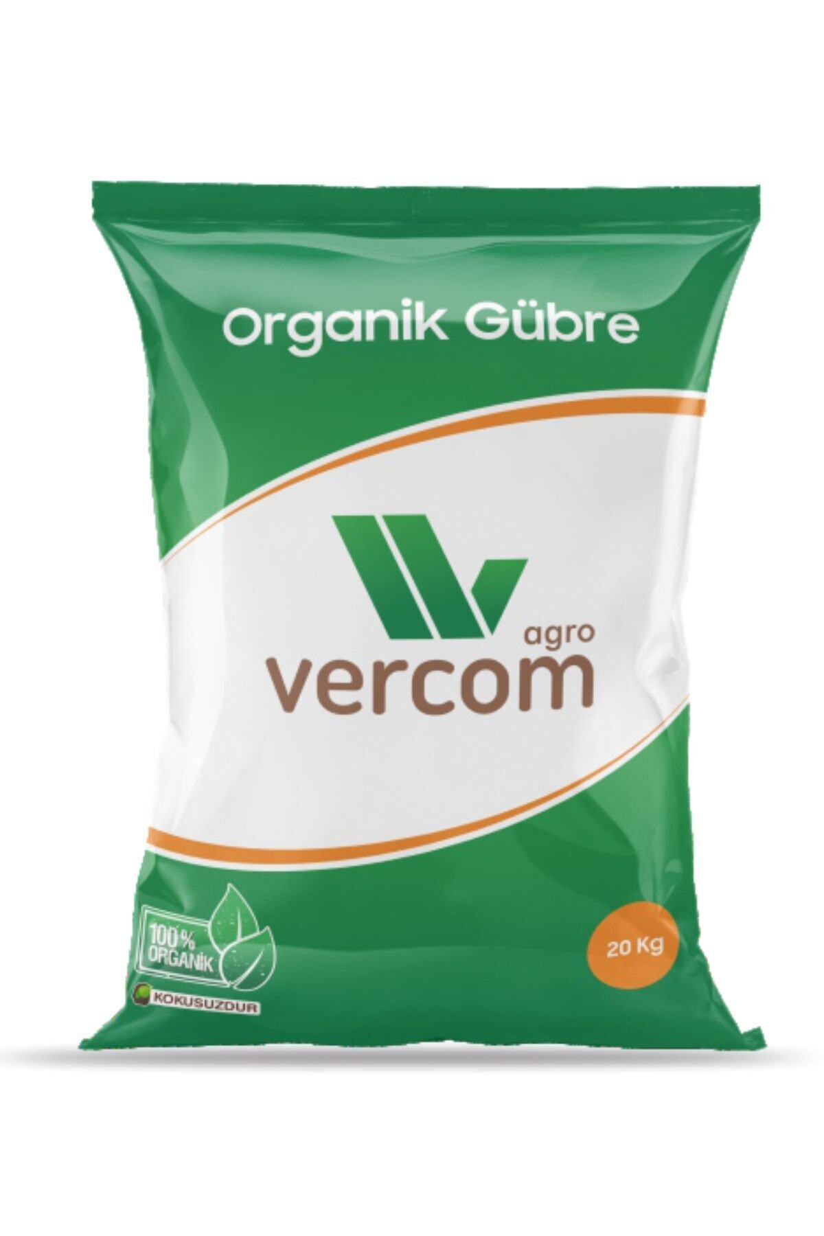 Vercom Agro Organik Katı Solucan Gübresi 20 Kg