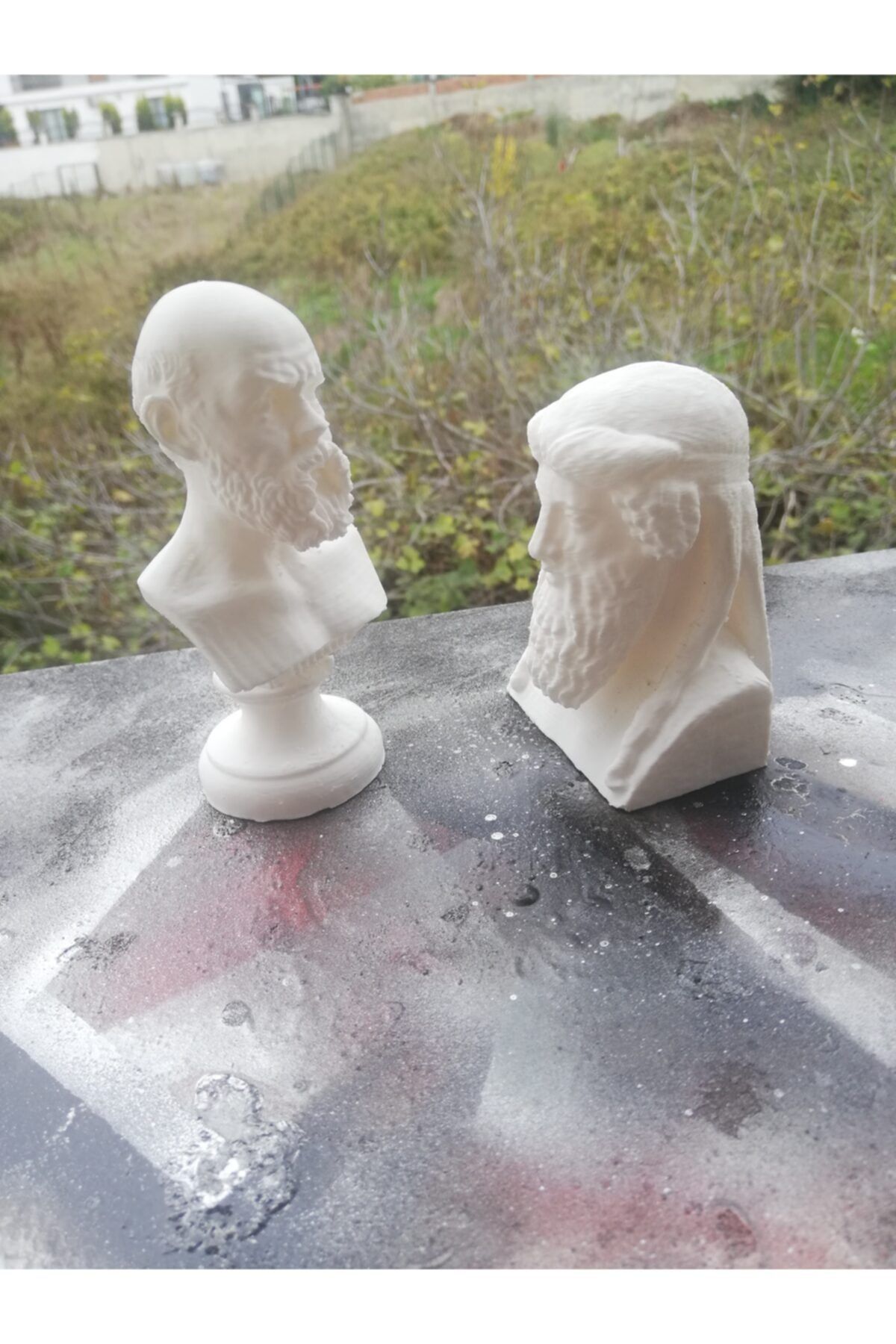 3dmystoreiousfigur Sokrates Ve Hermes Heykelcik