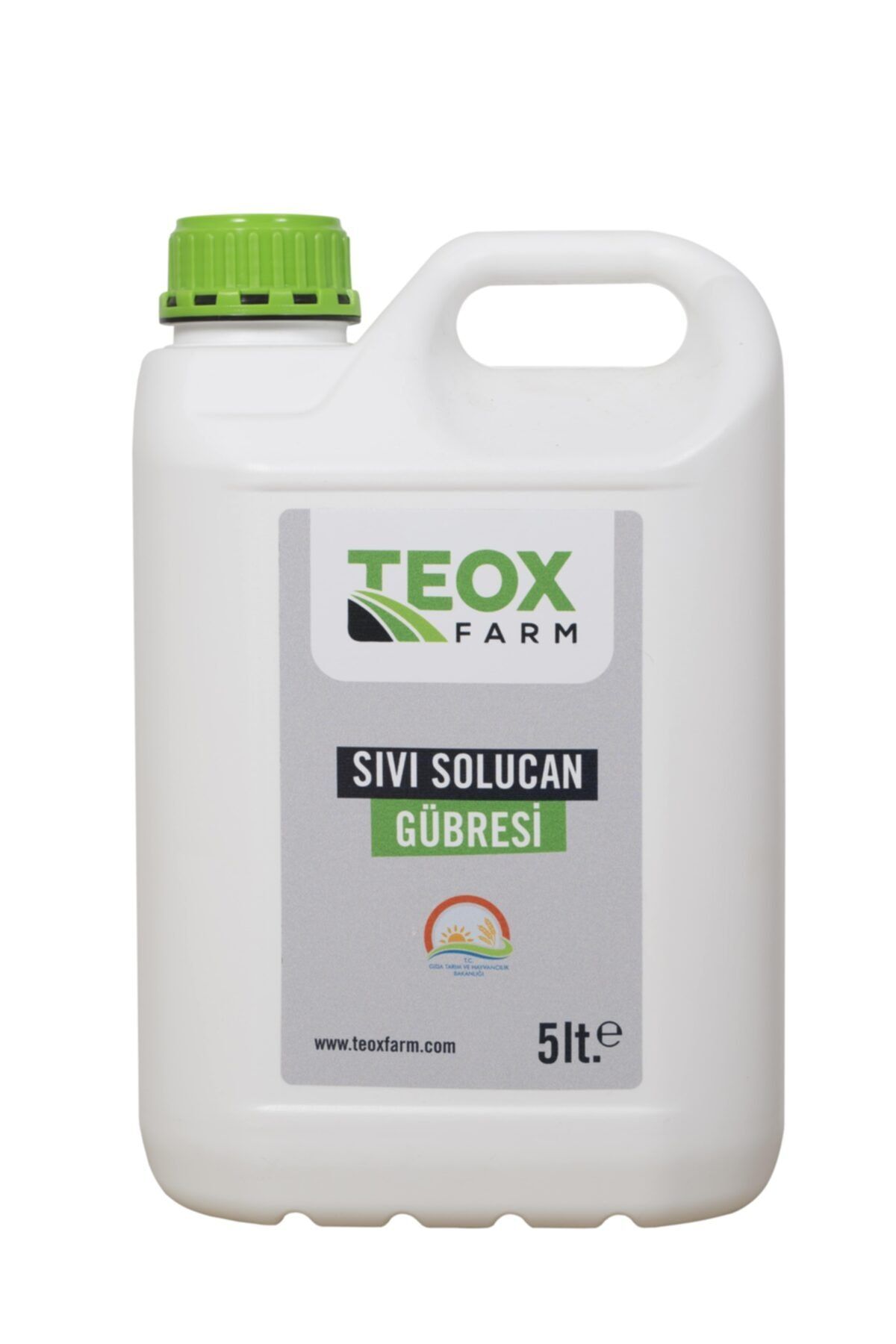 TeoxFarm Organik Sıvı Solucan Gübresi 5lt