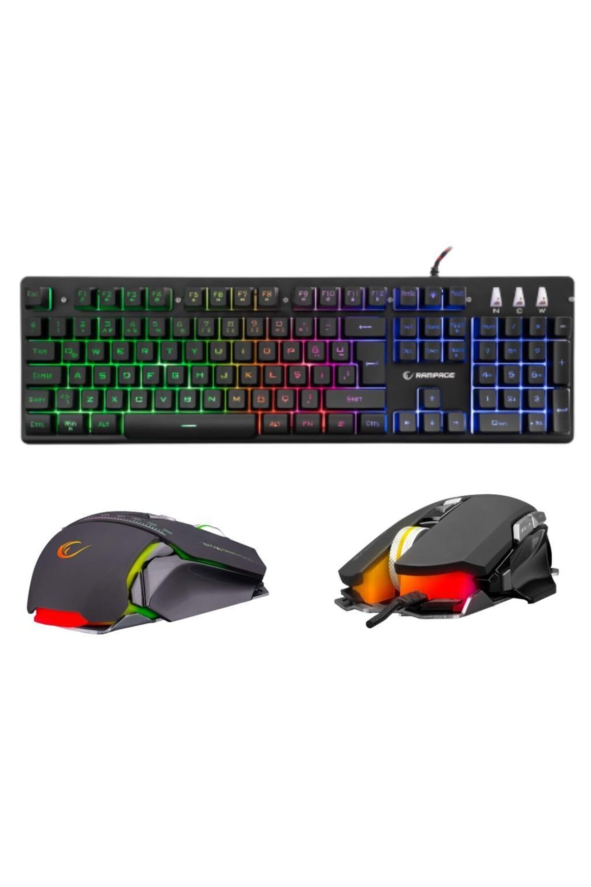 Rampage Kb-r99 X-coral Klavye+ Rm-607 Heady Mouse